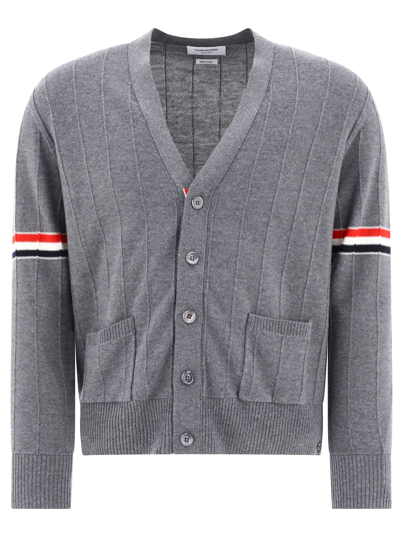 Thom Browne Rwb Cardigan