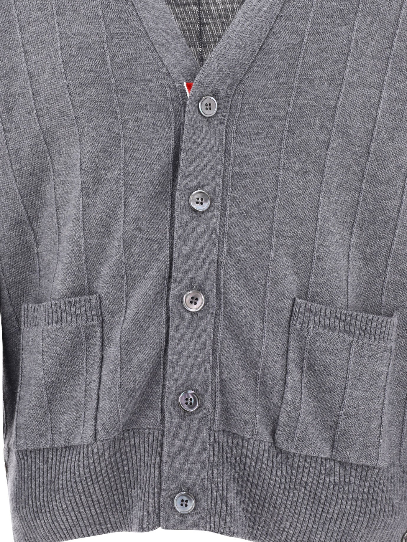 Thom Browne Rwb Cardigan