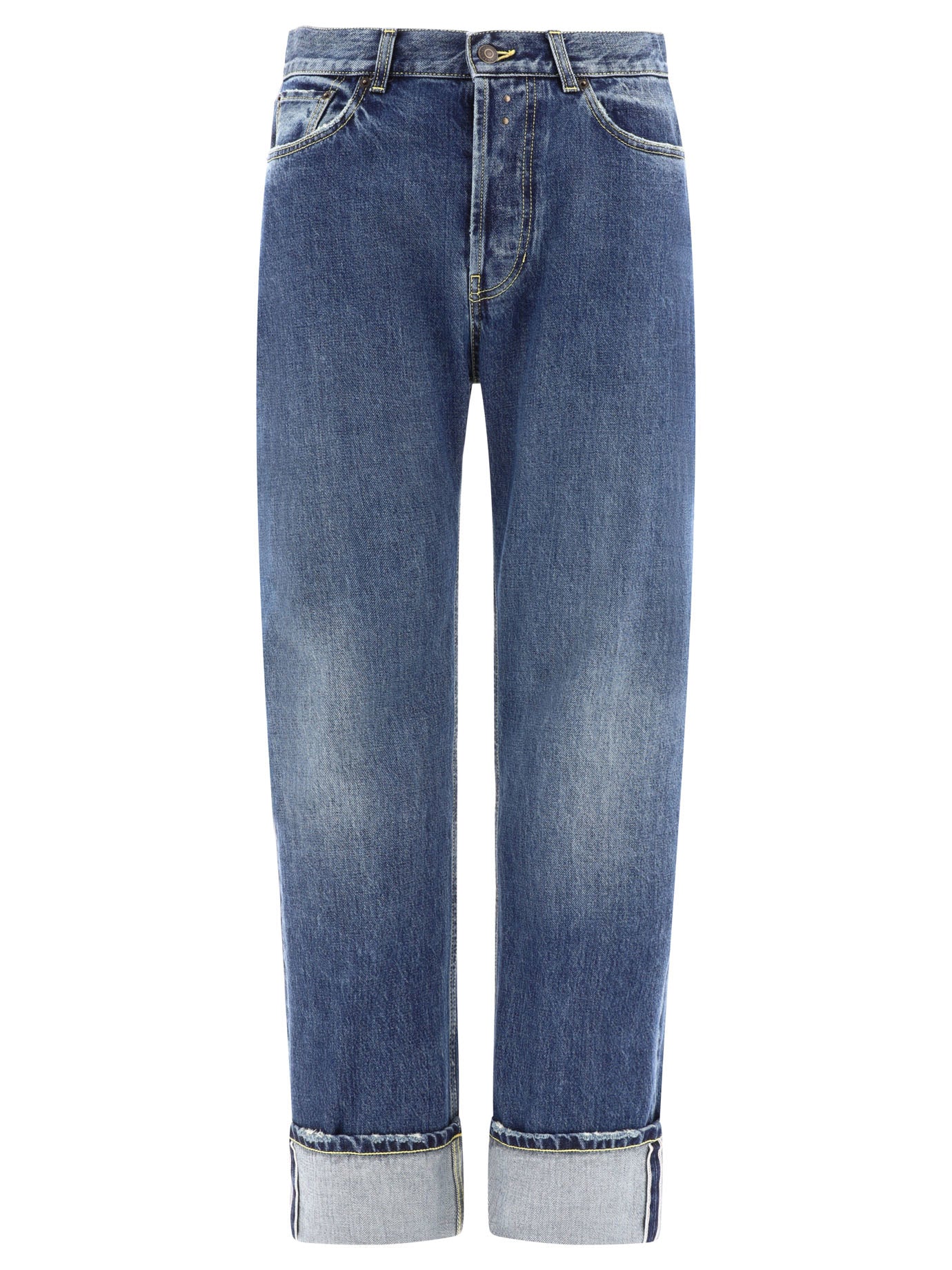 Alexander McQueen Turn-Up Jeans