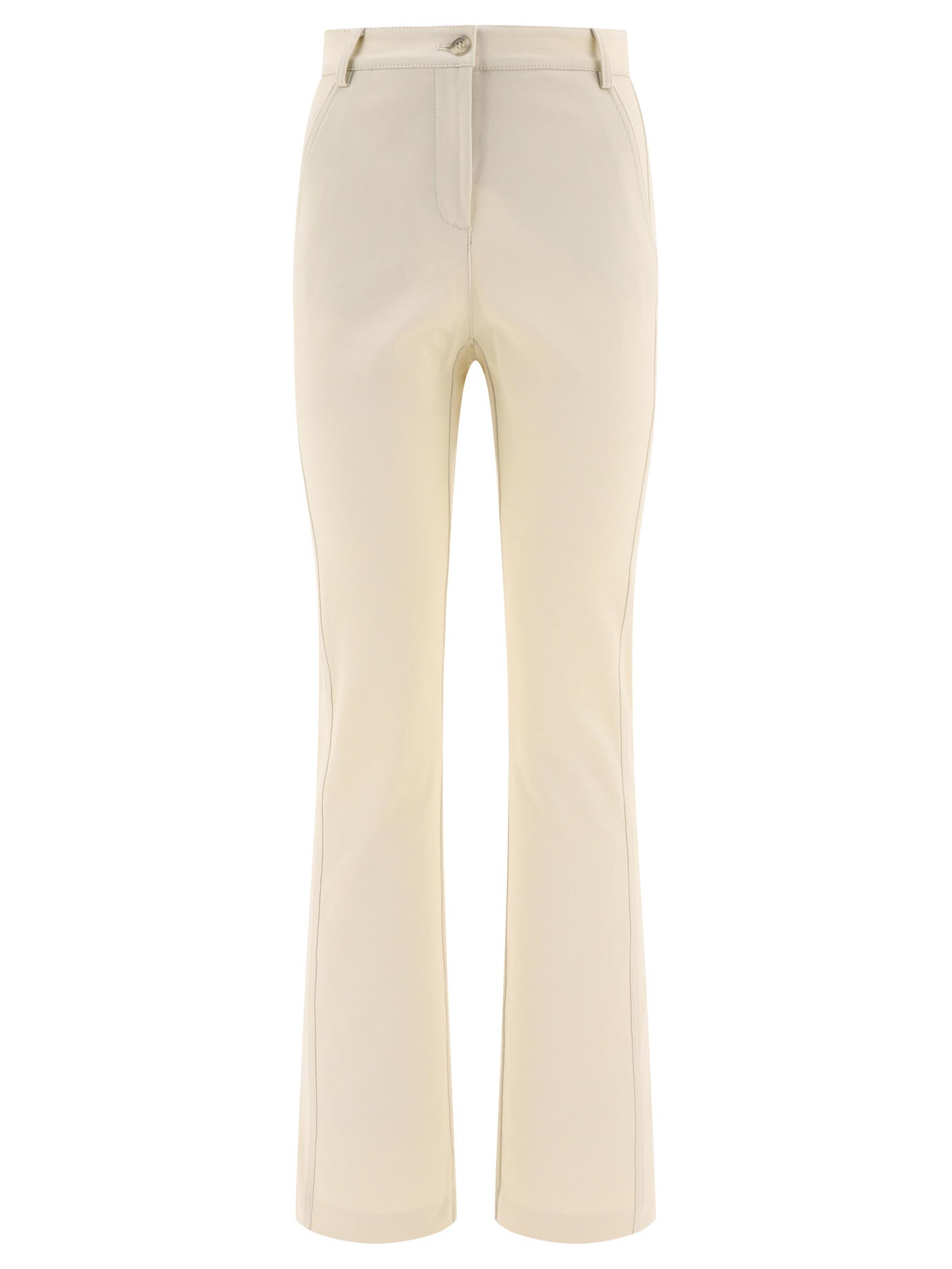 Pinko Flared Tricotine Trousers