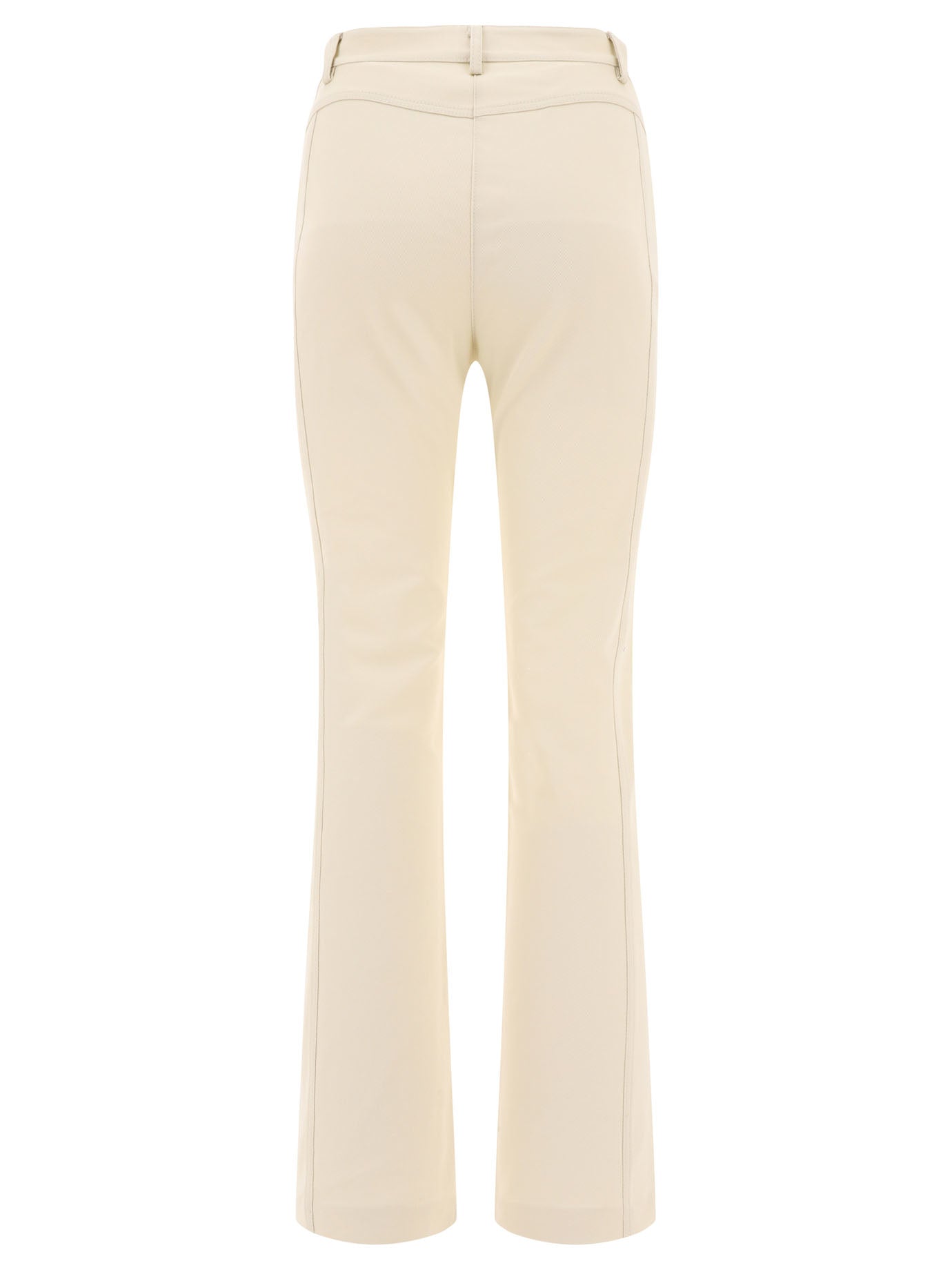 Pinko Flared Tricotine Trousers