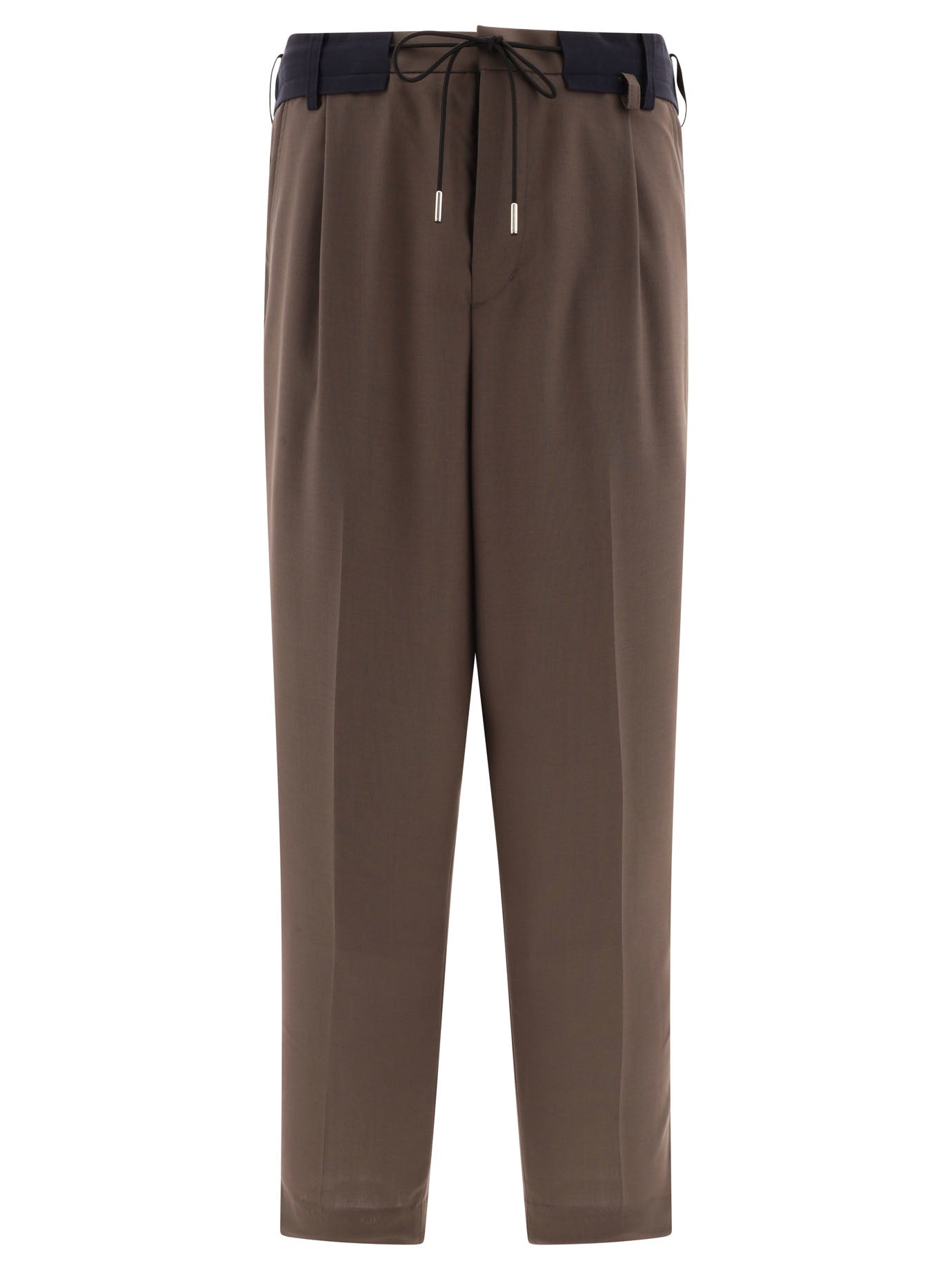 Sacai Tapered Drawstring Trousers