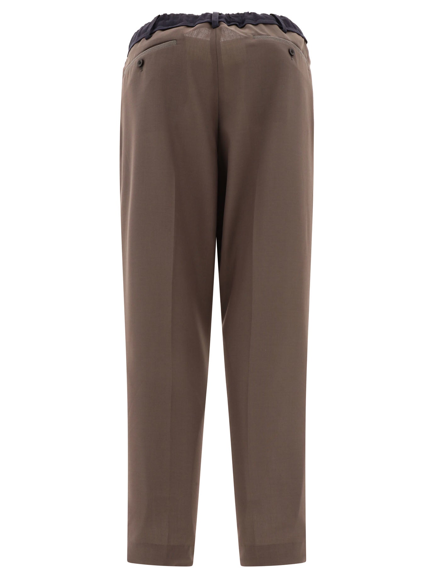 Sacai Tapered Drawstring Trousers