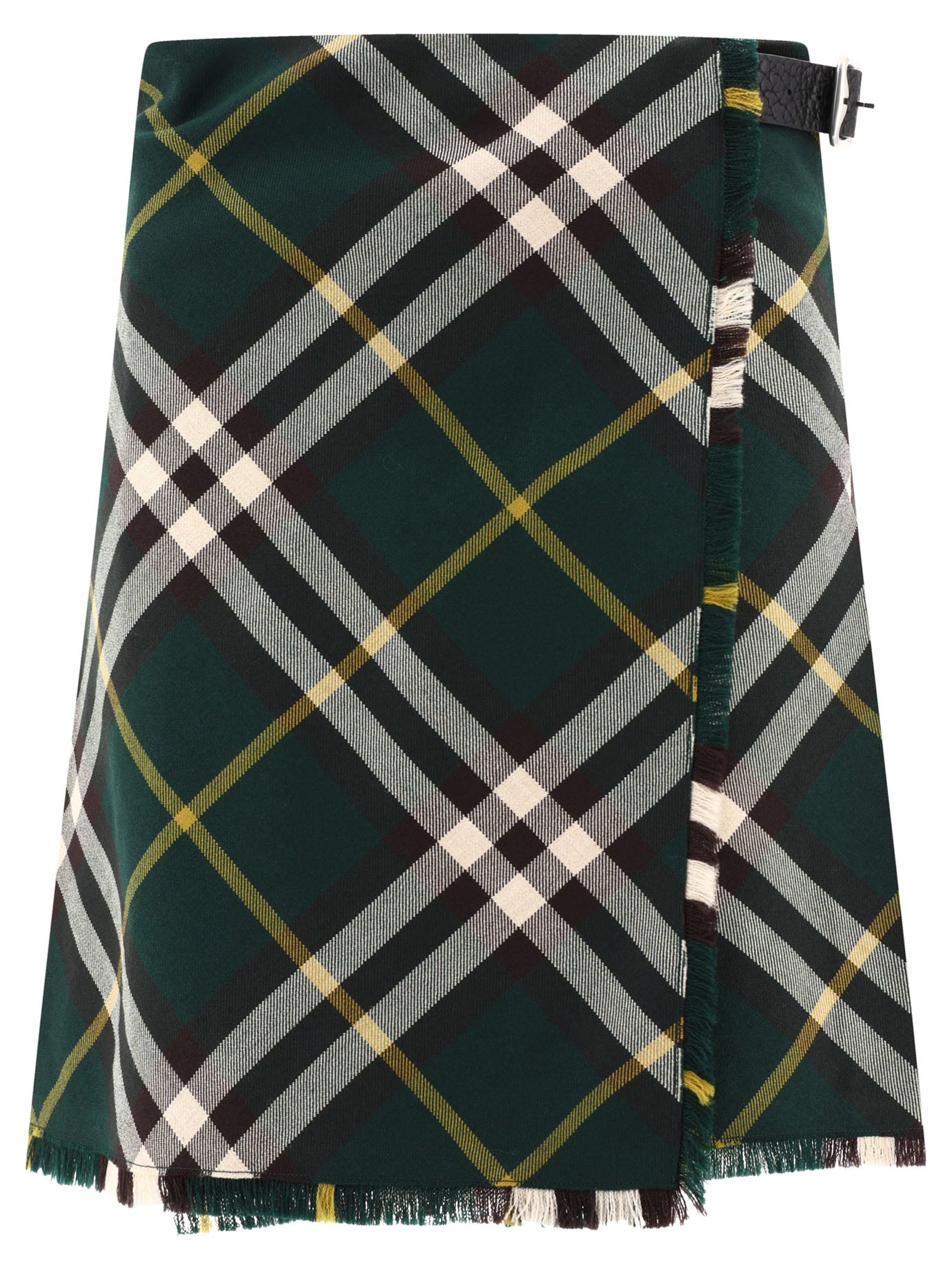 Burberry Check Wool Kilt