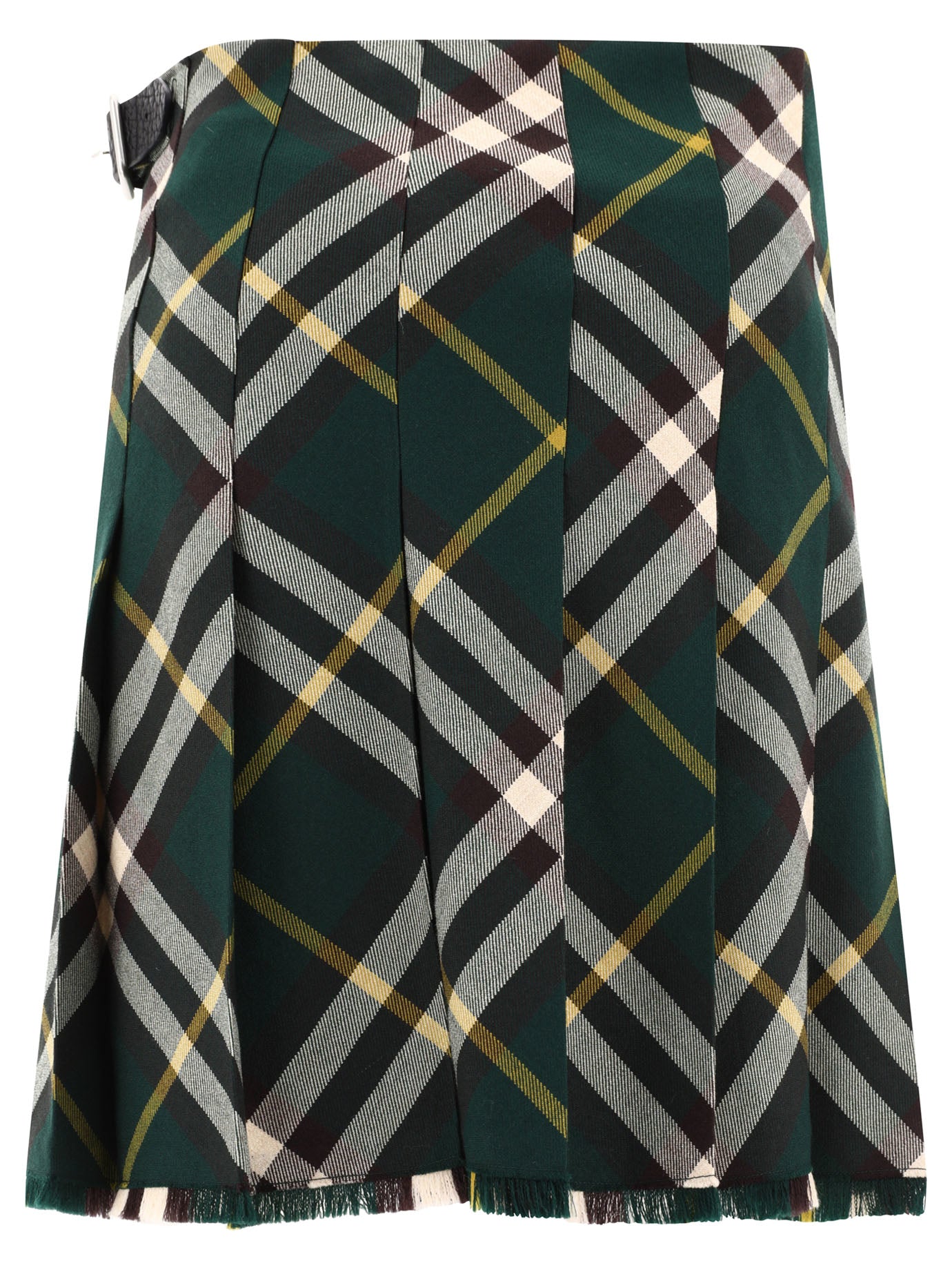 Burberry Check Wool Kilt