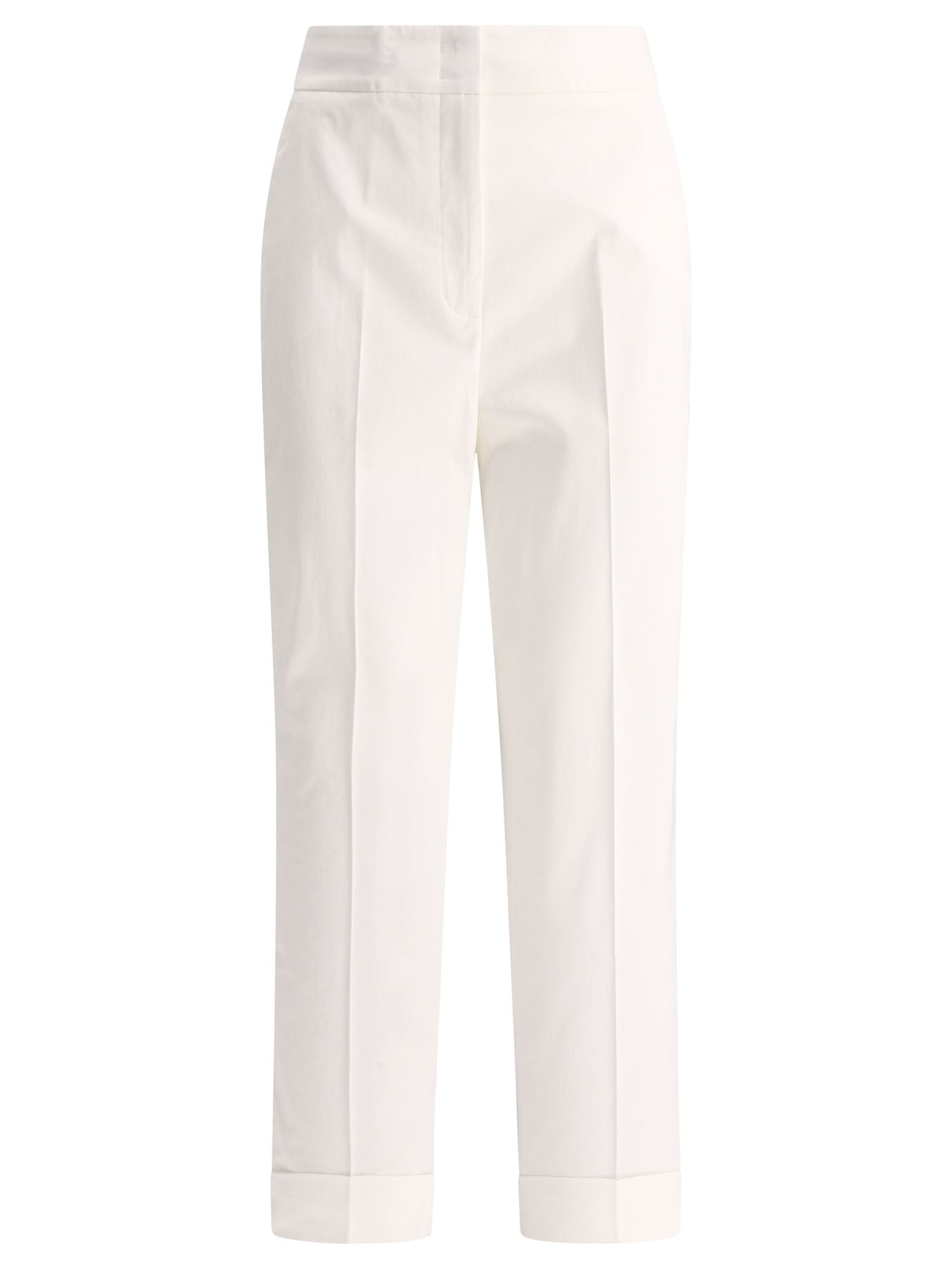 Peserico Turned-Up Trousers