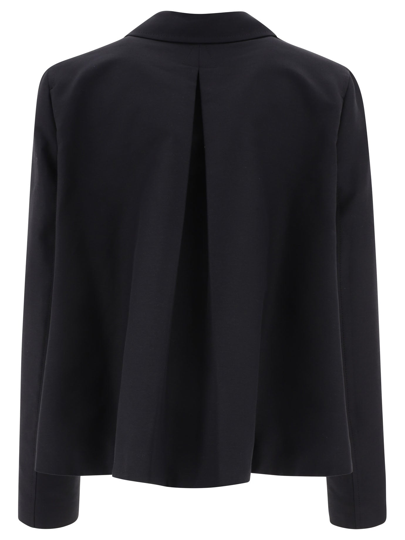 Marni A-Line Cady Jacket With Back Pleat