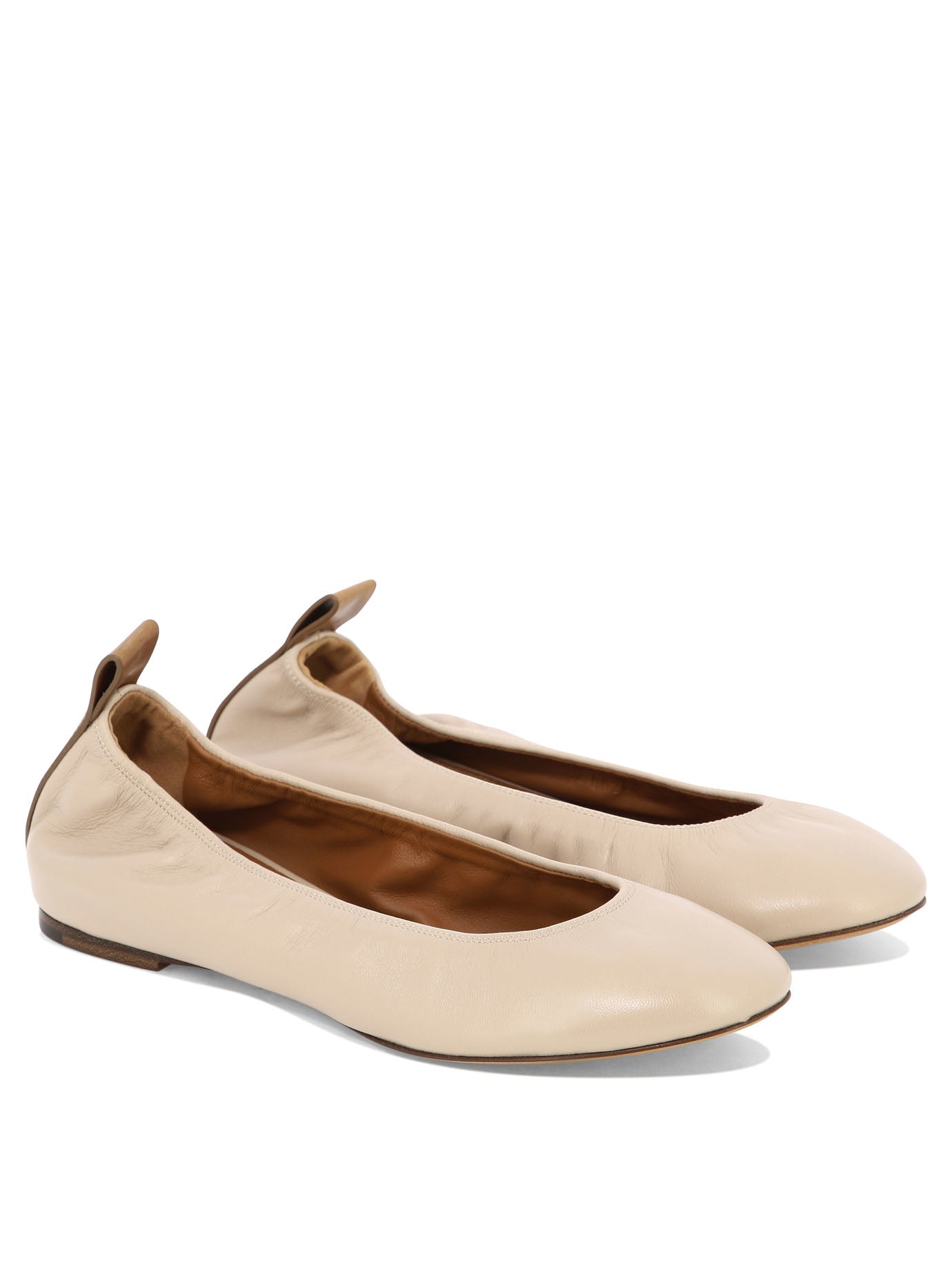 Lanvin Nappa Ballet Flats