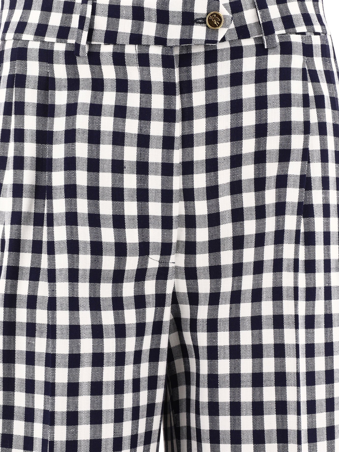 Etro Gingham Trousers