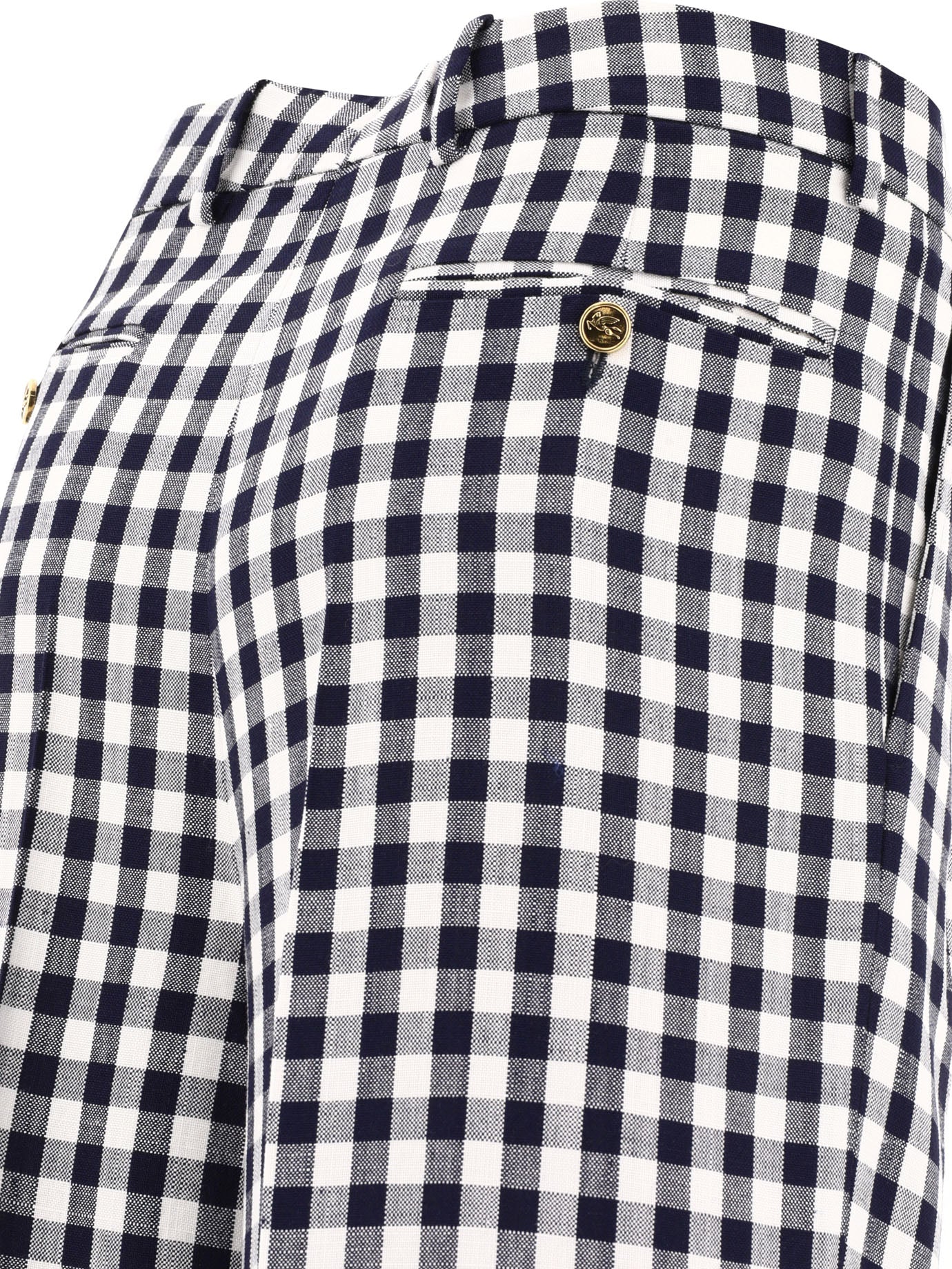 Etro Gingham Trousers