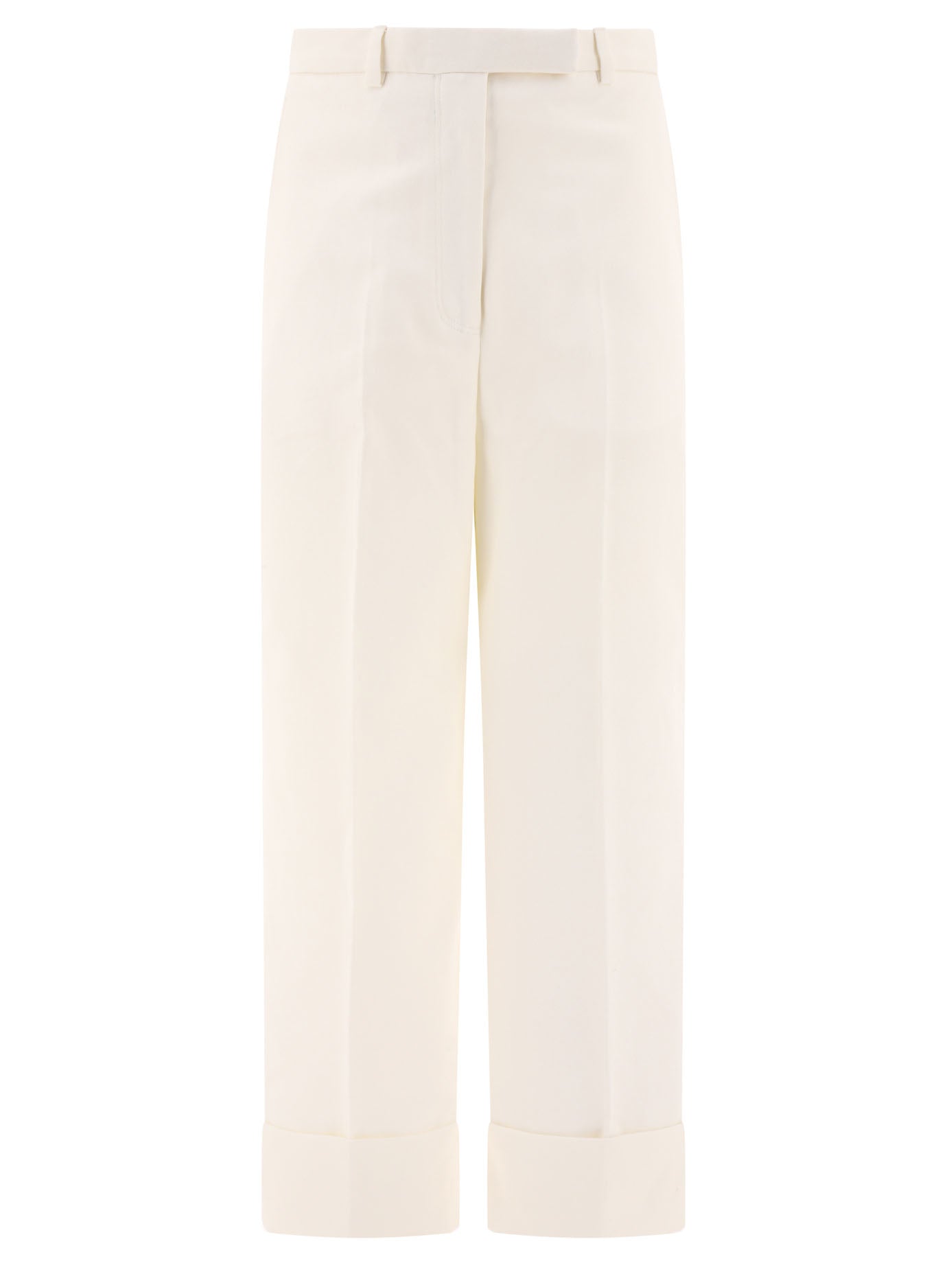 Thom Browne Trousers In Organic Cotton