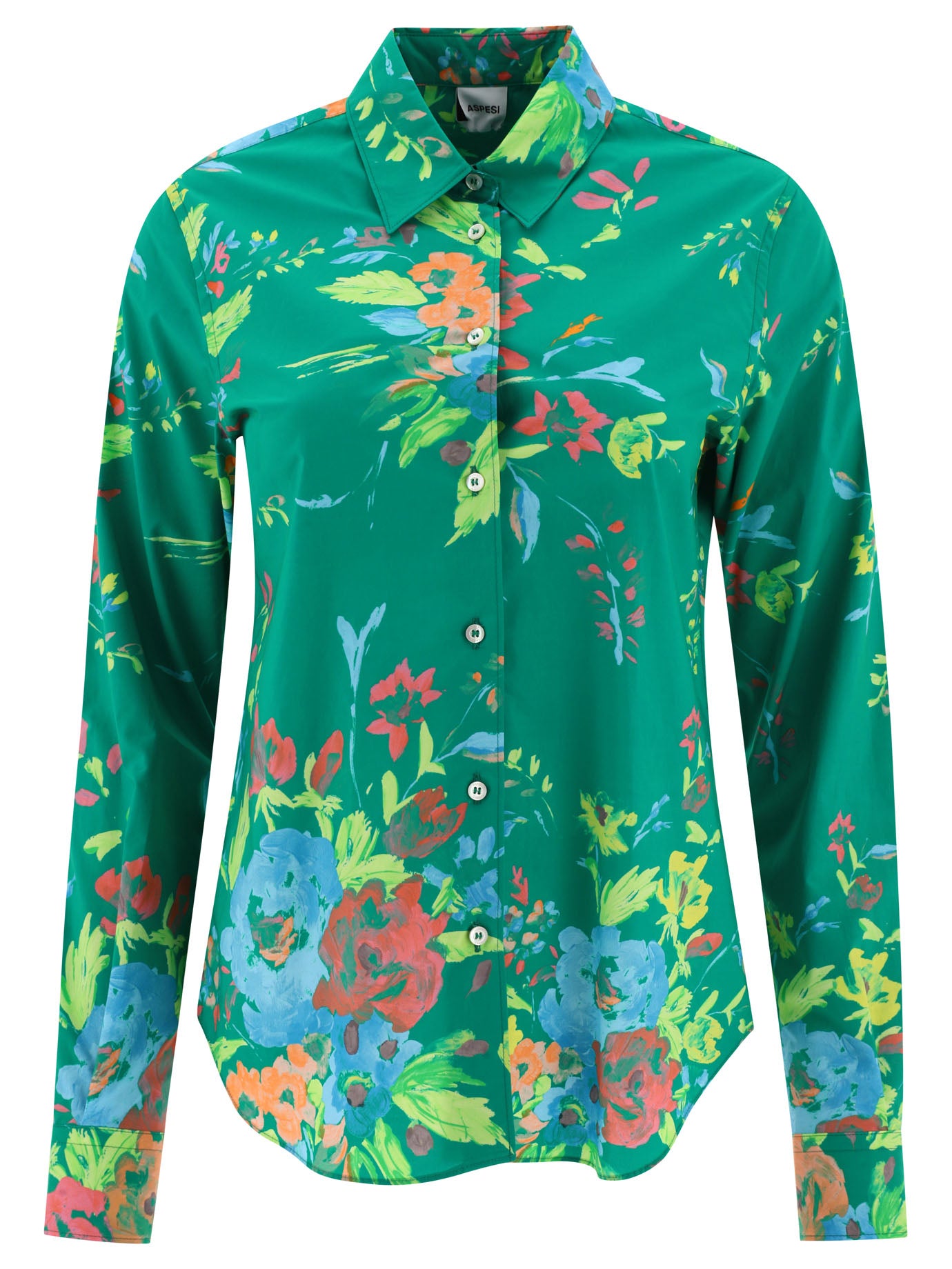 Aspesi Shirt With Floral Print