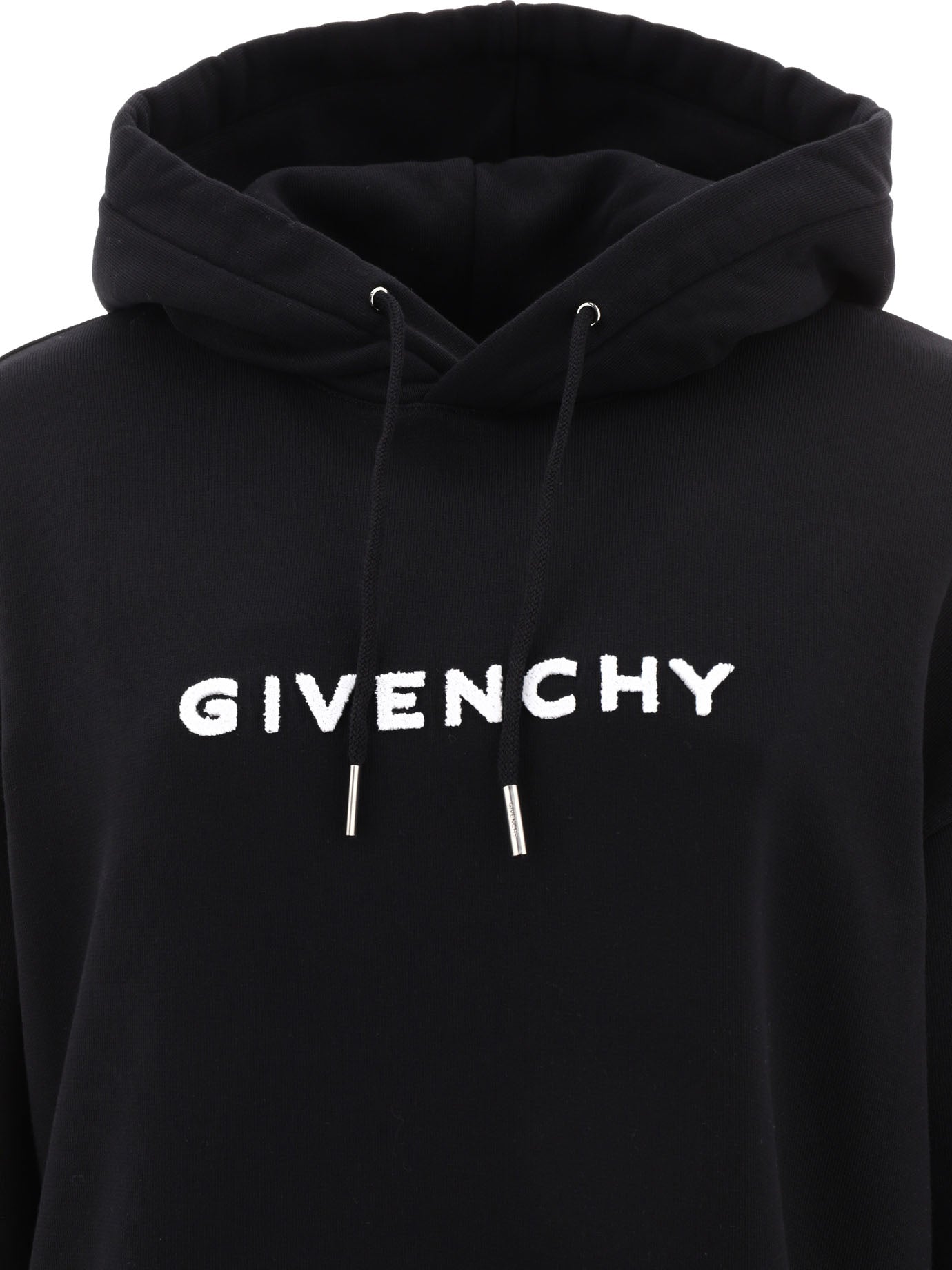 Givenchy Flocked Logo Hoodie