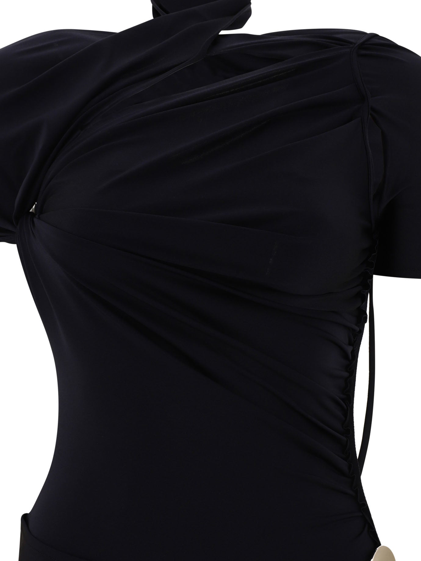 Coperni Asymmetric Draped Dress