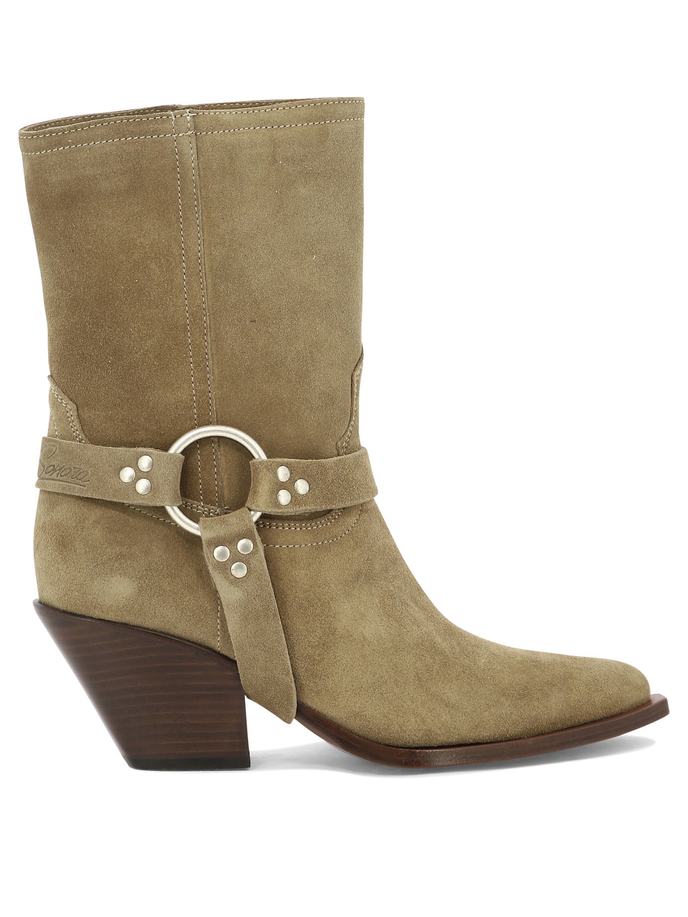 Sonora Atoka Belt Ankle Boots