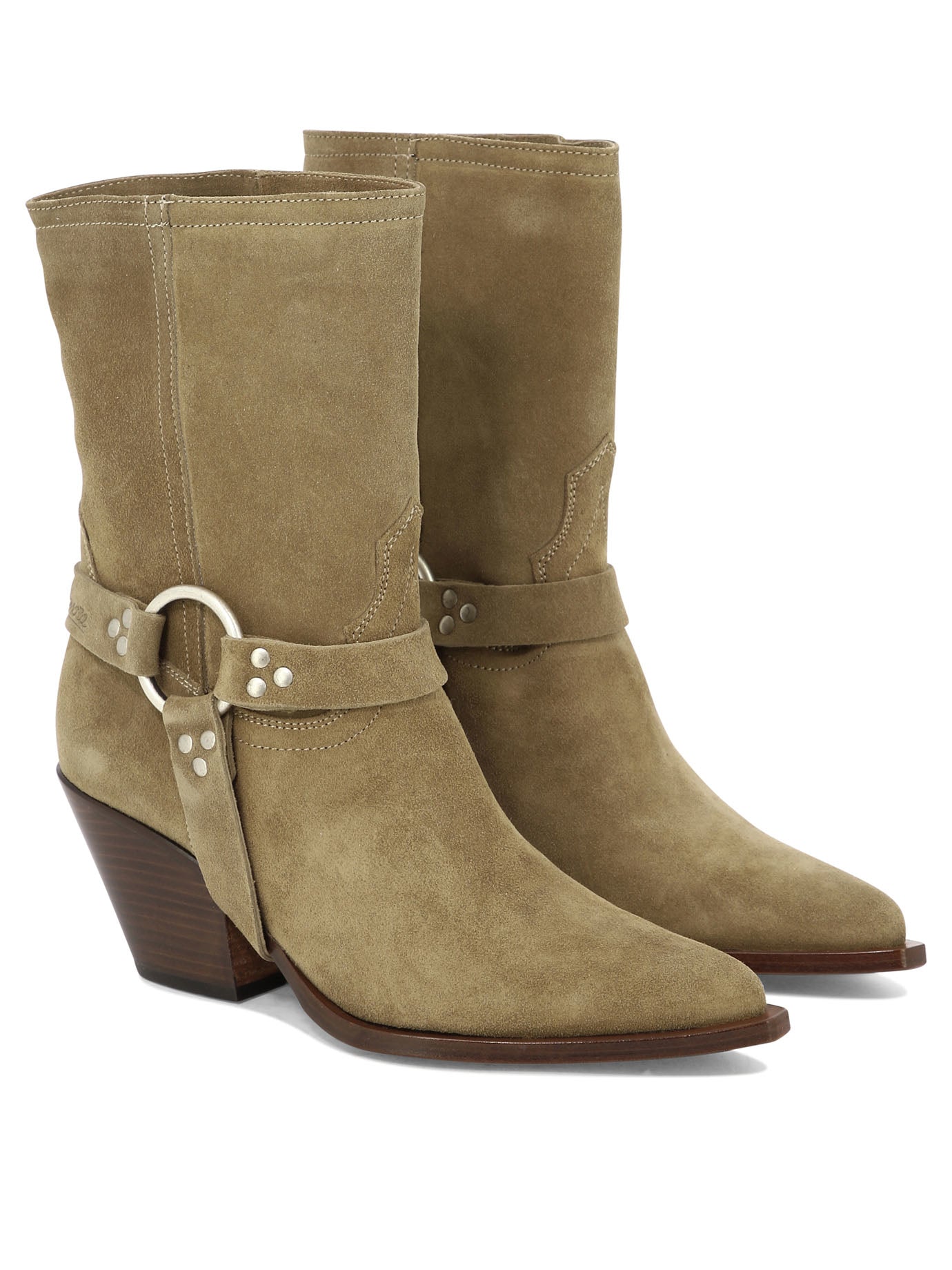 Sonora Atoka Belt Ankle Boots