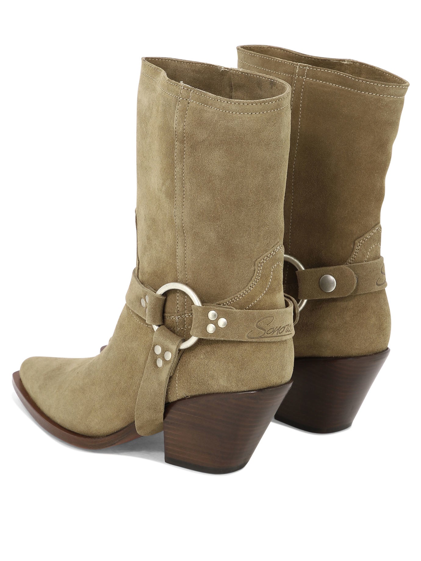 Sonora Atoka Belt Ankle Boots