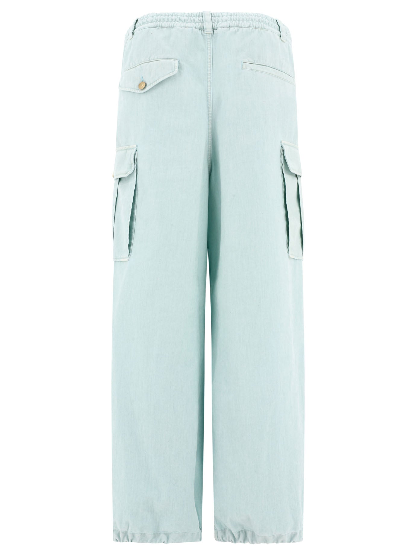 Marni Cargo Trousers With Drape-Detail