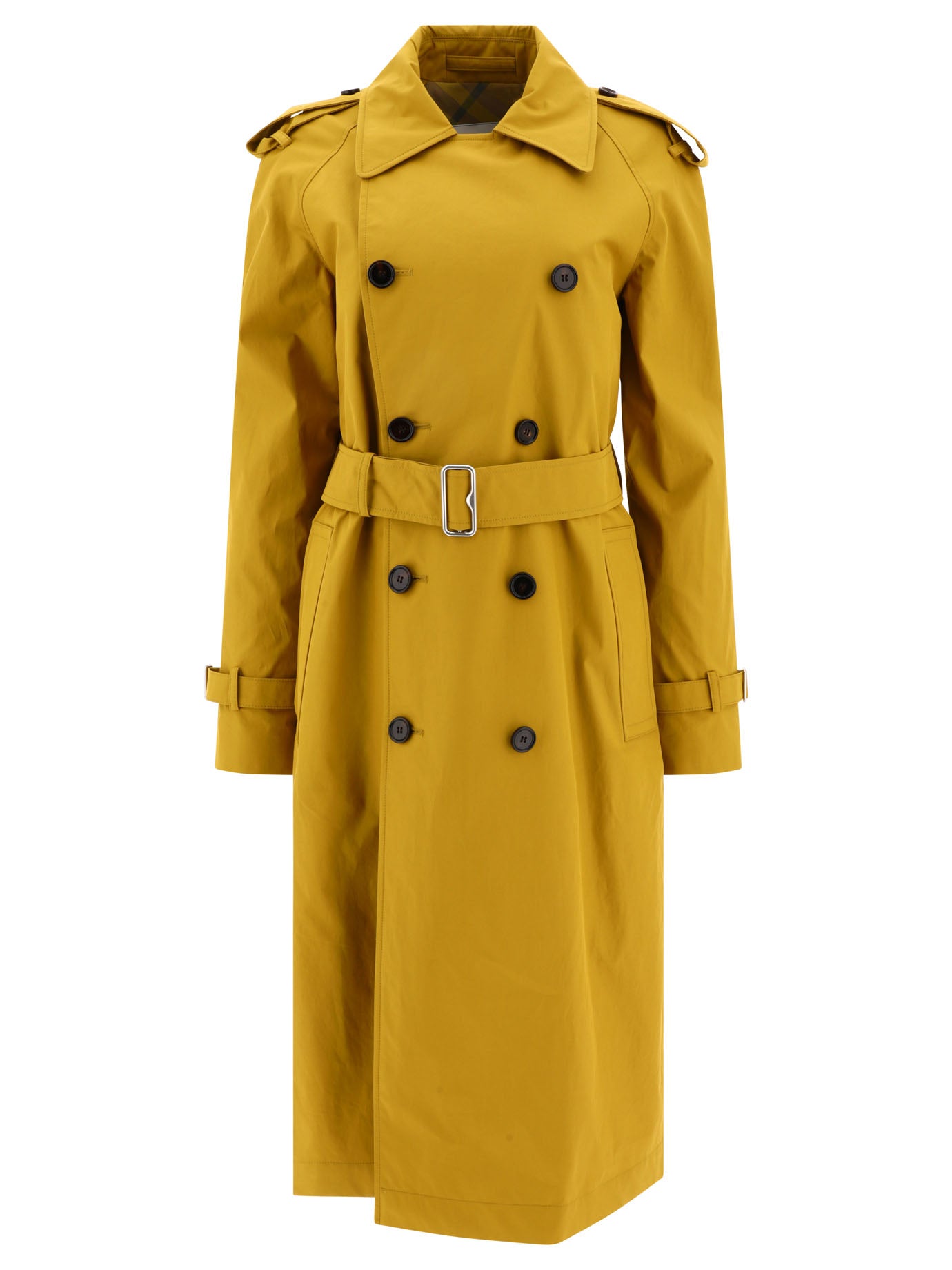 Burberry Long Gabardine Trench Coat