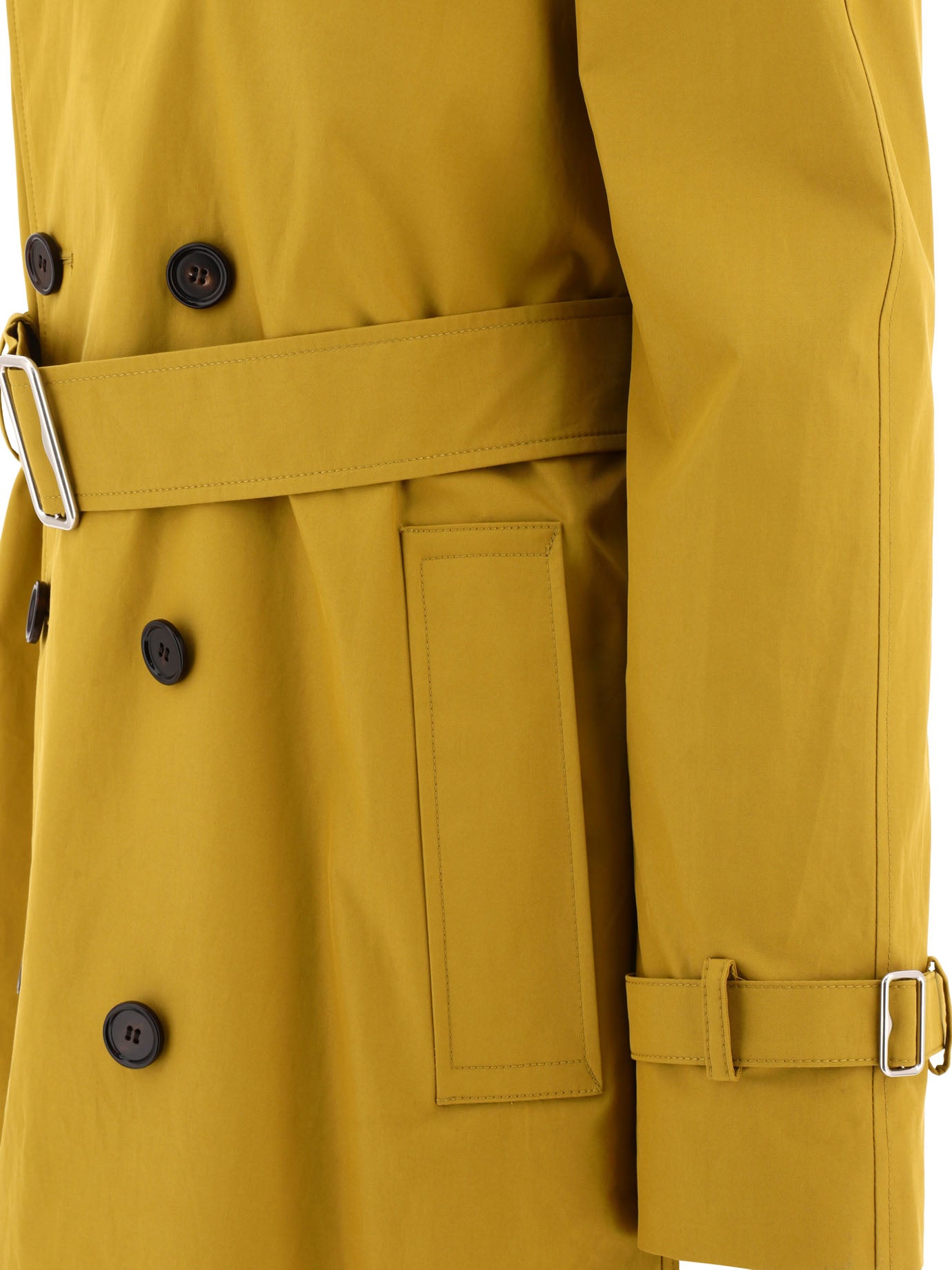 Burberry Long Gabardine Trench Coat