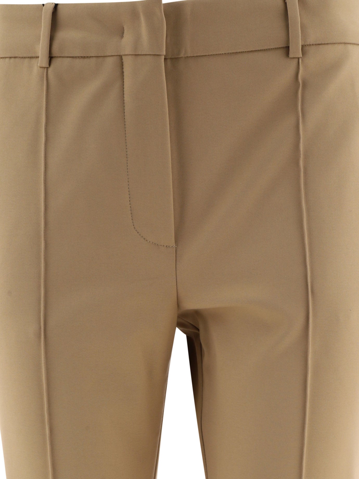 Max Mara Sportmax Asiago Stretch Cotton Trousers