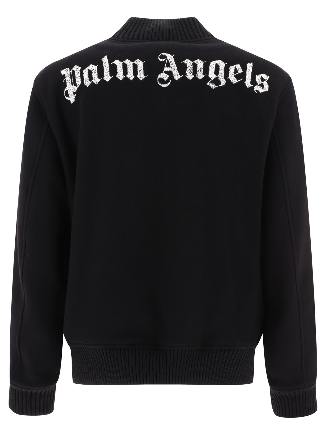 Palm Angels Varsity Monogram Bomber Jacket