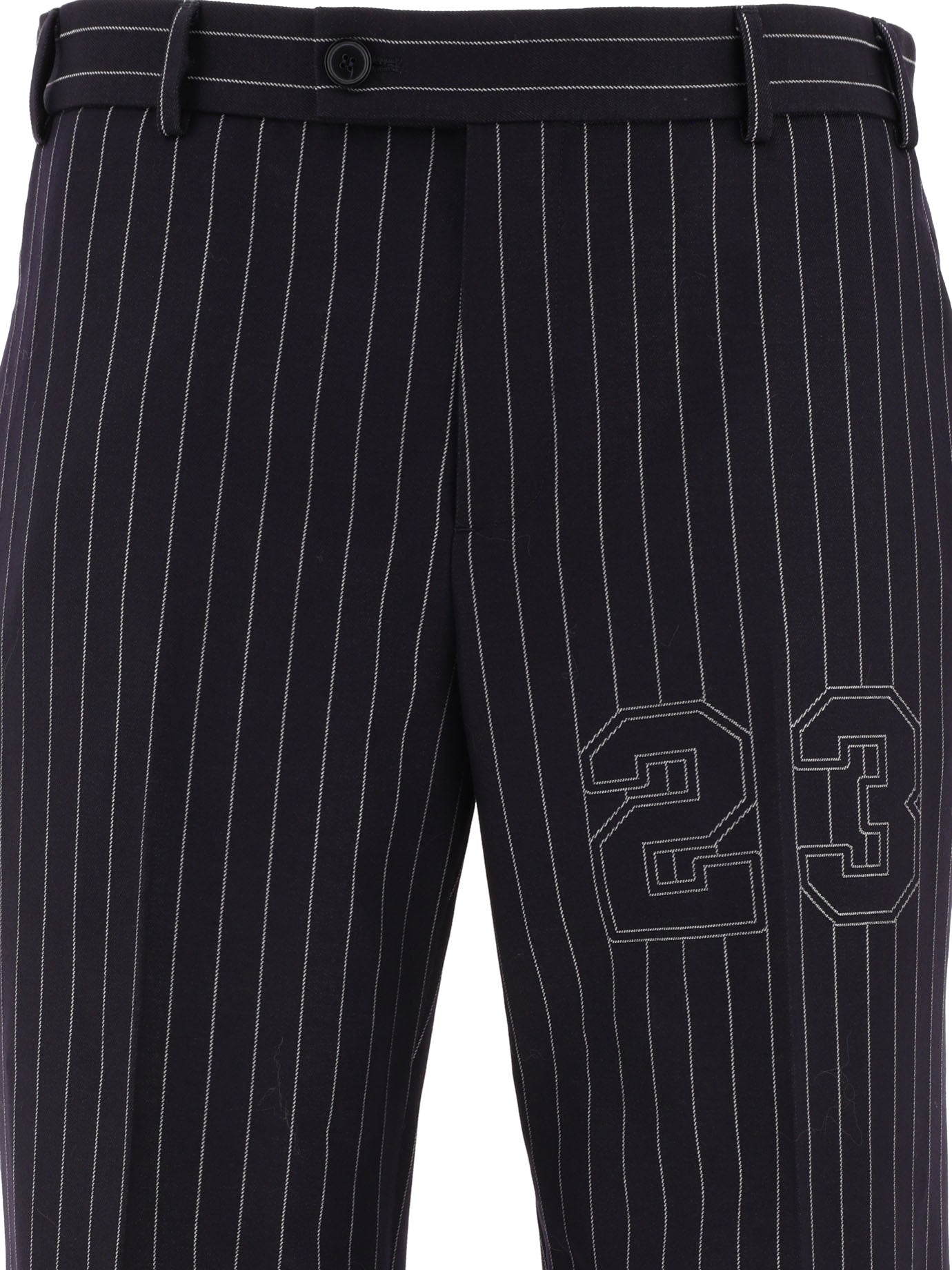 Off-White 23 Pinstriped Trousers