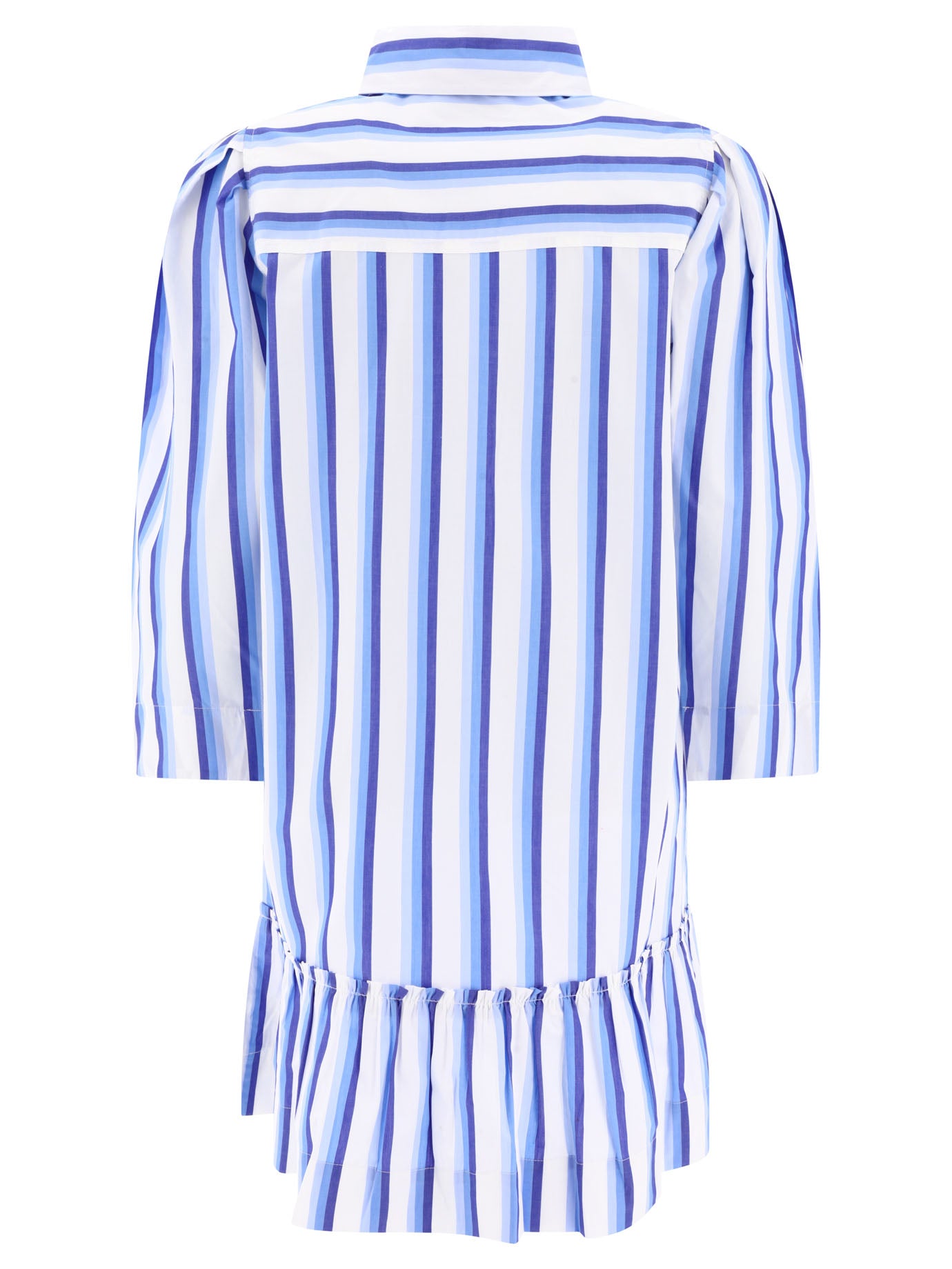 Ganni Striped Shirt Dress