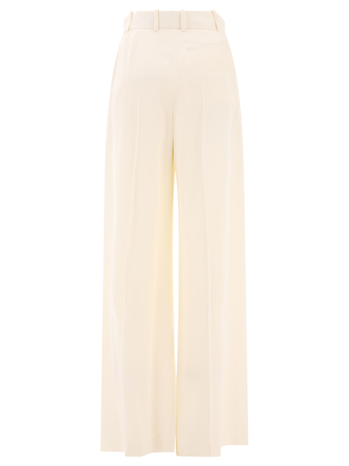 Alexander McQueen Double-Pleat Wide Leg Trousers