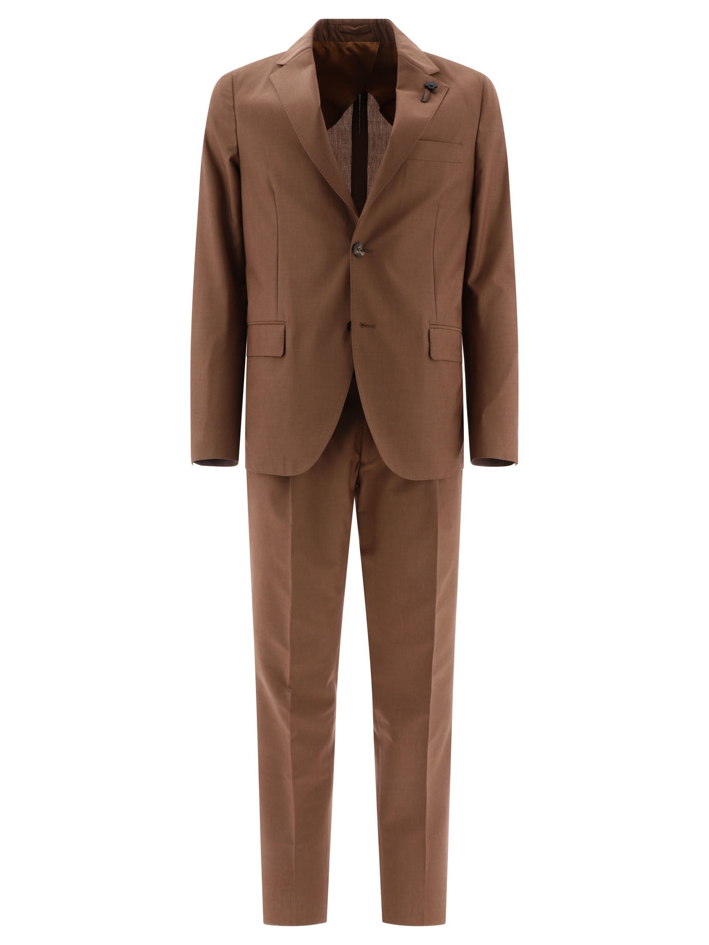 Lardini Wool Blend Single-Breasted Suit