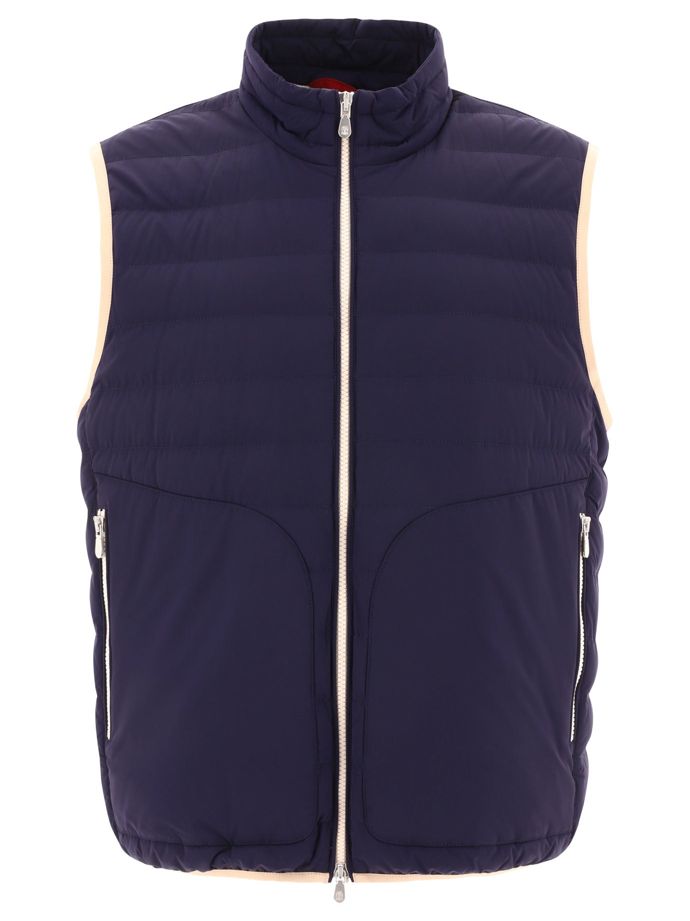 Brunello Cucinelli Bonded Nylon Lightweight Down Vest