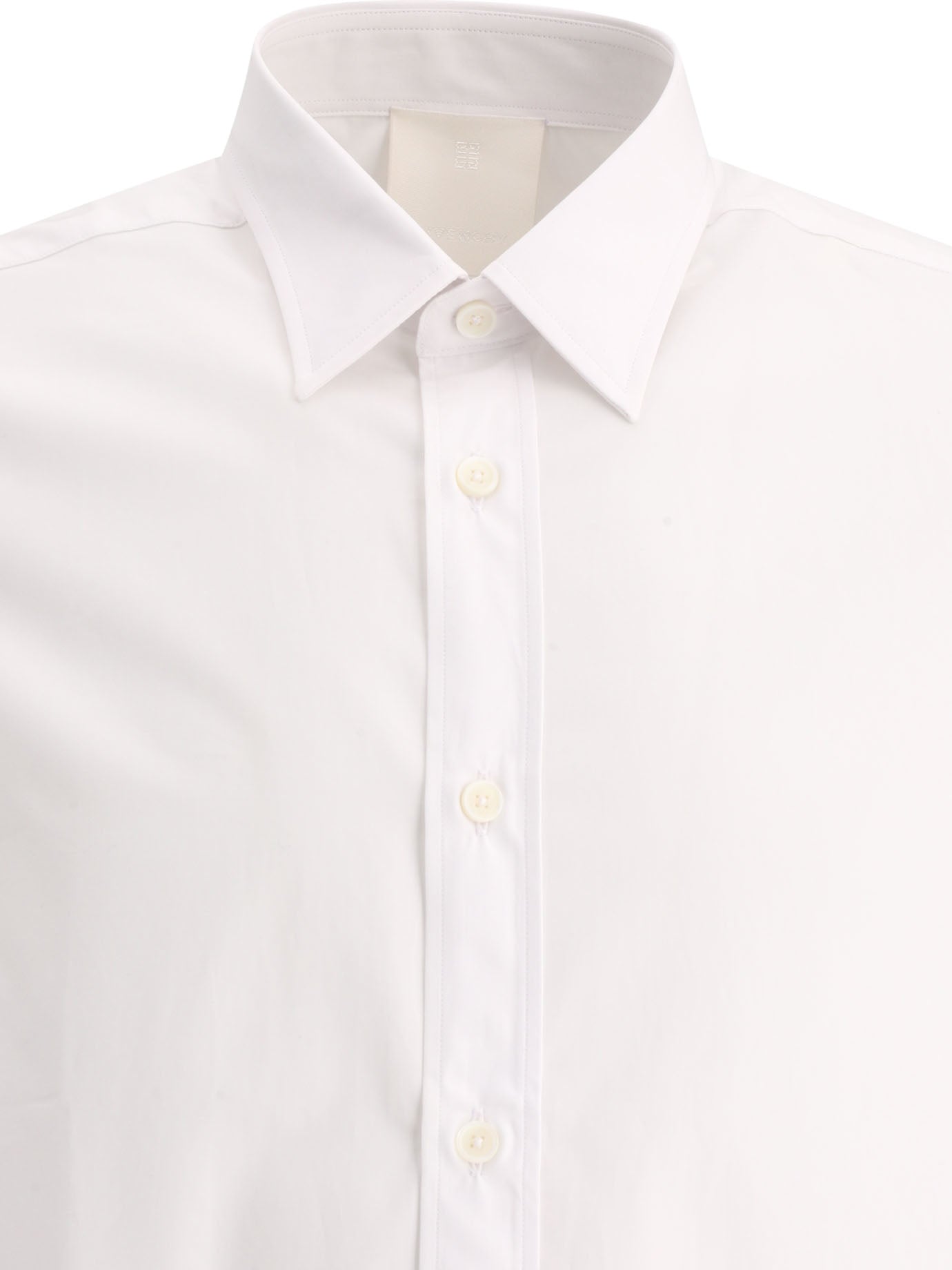 Givenchy 4G Embroidered Poplin Shirt