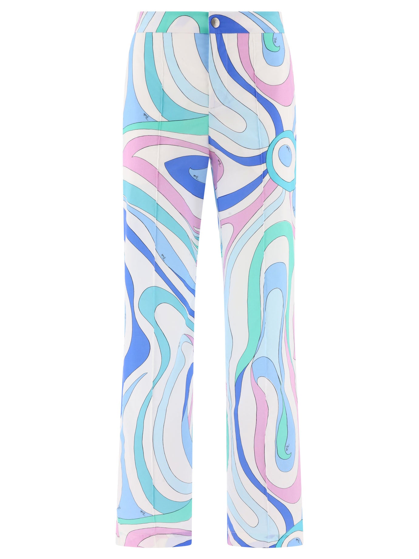 Emilio Pucci Marmo-Print Trousers