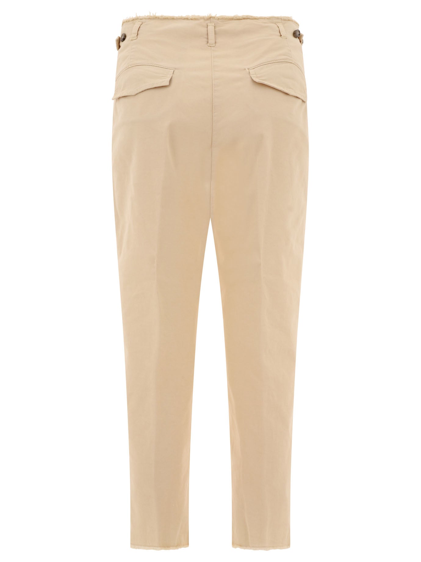 Peserico Trousers With Fringed Details