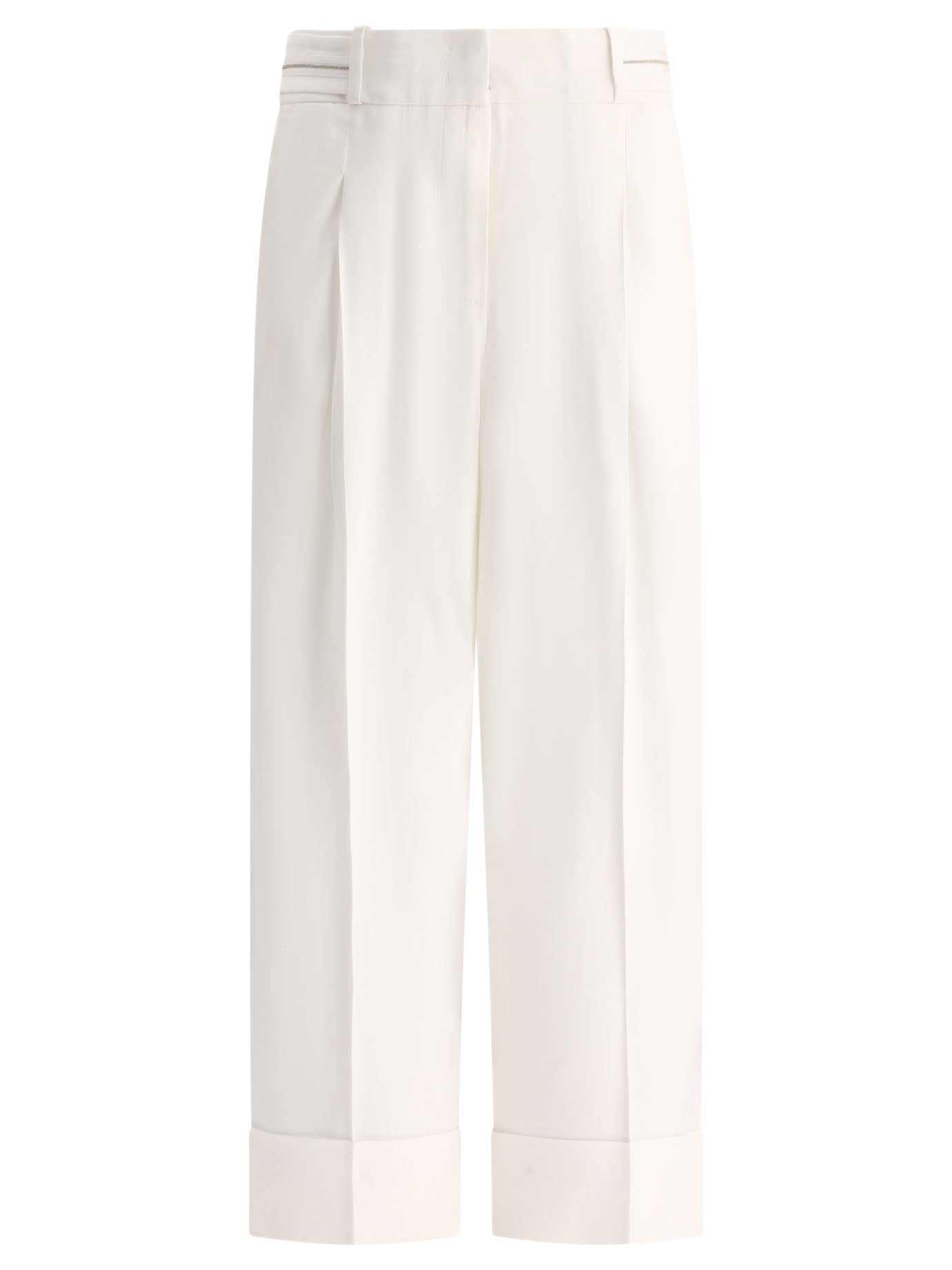 Peserico Cuffed Trousers