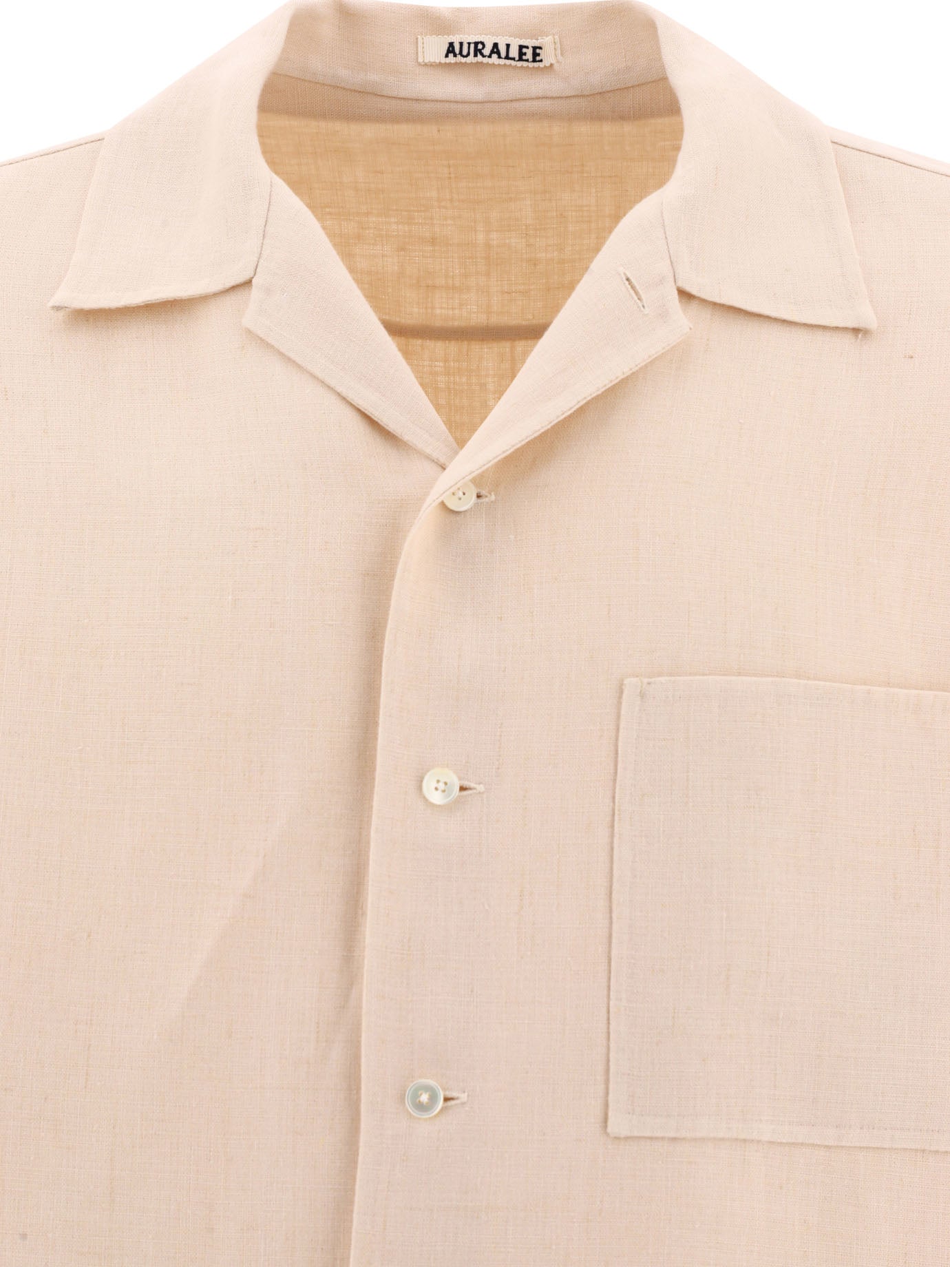 Auralee Double Cloth Linen Shirt