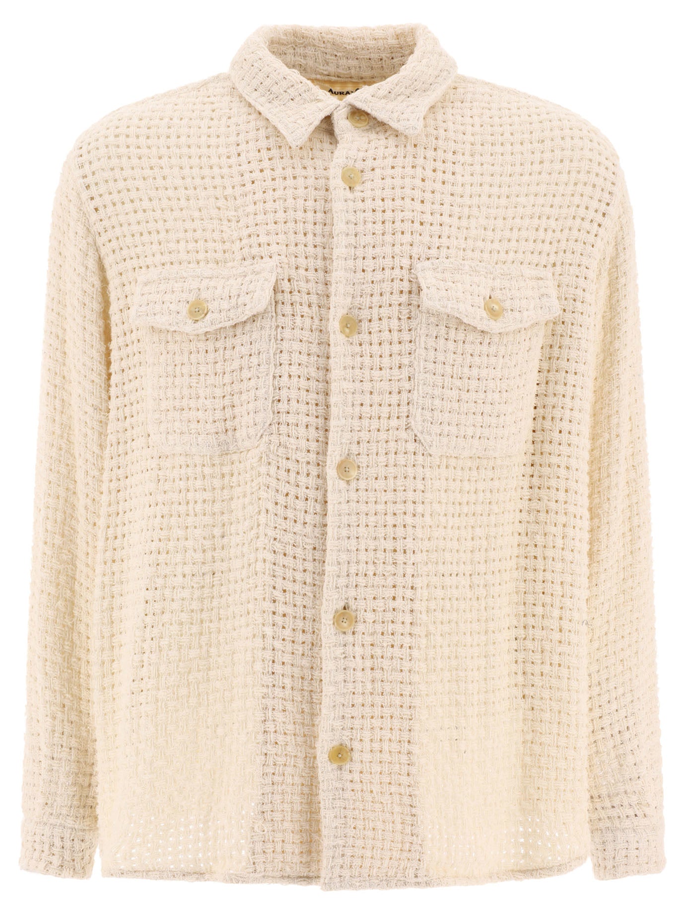 Auralee Homespun Summer Tweed Shirt