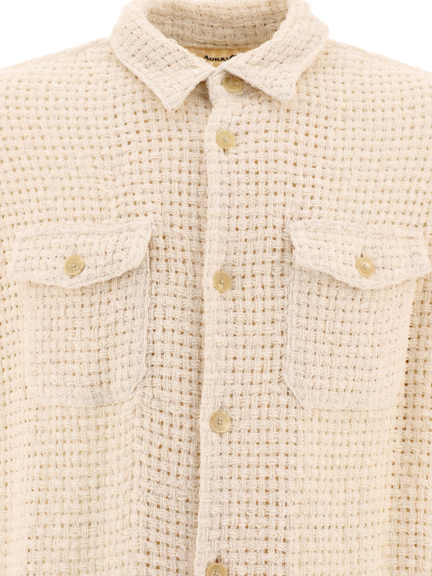 Auralee Homespun Summer Tweed Shirt