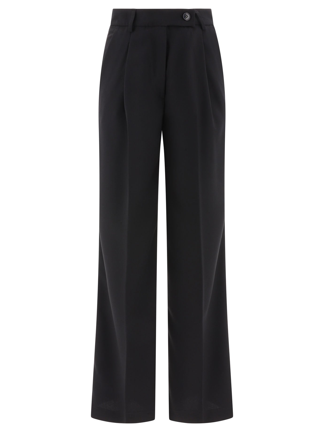 F.IT Tailored Trousers With Pressed Crease