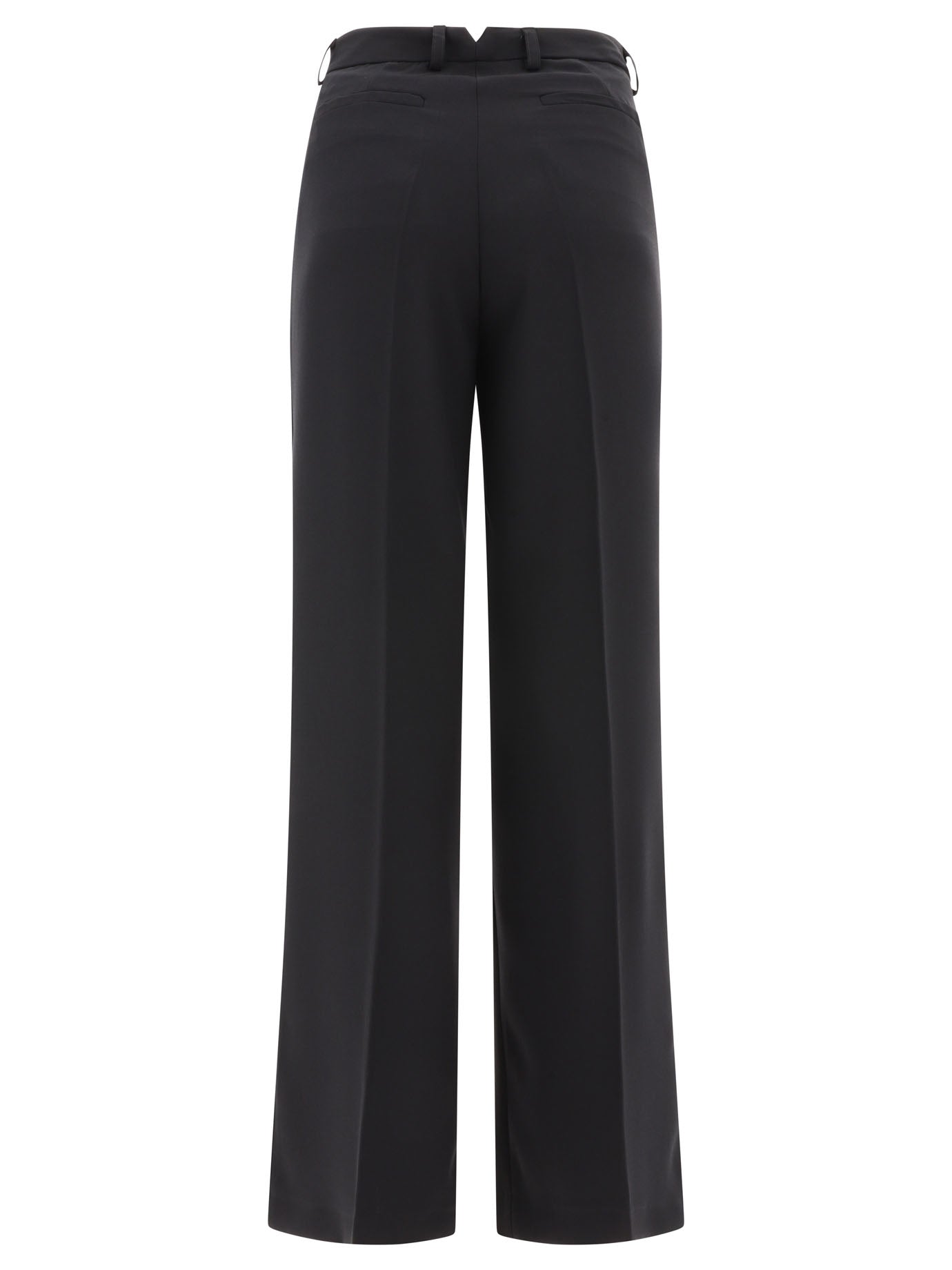 F.IT Tailored Trousers With Pressed Crease