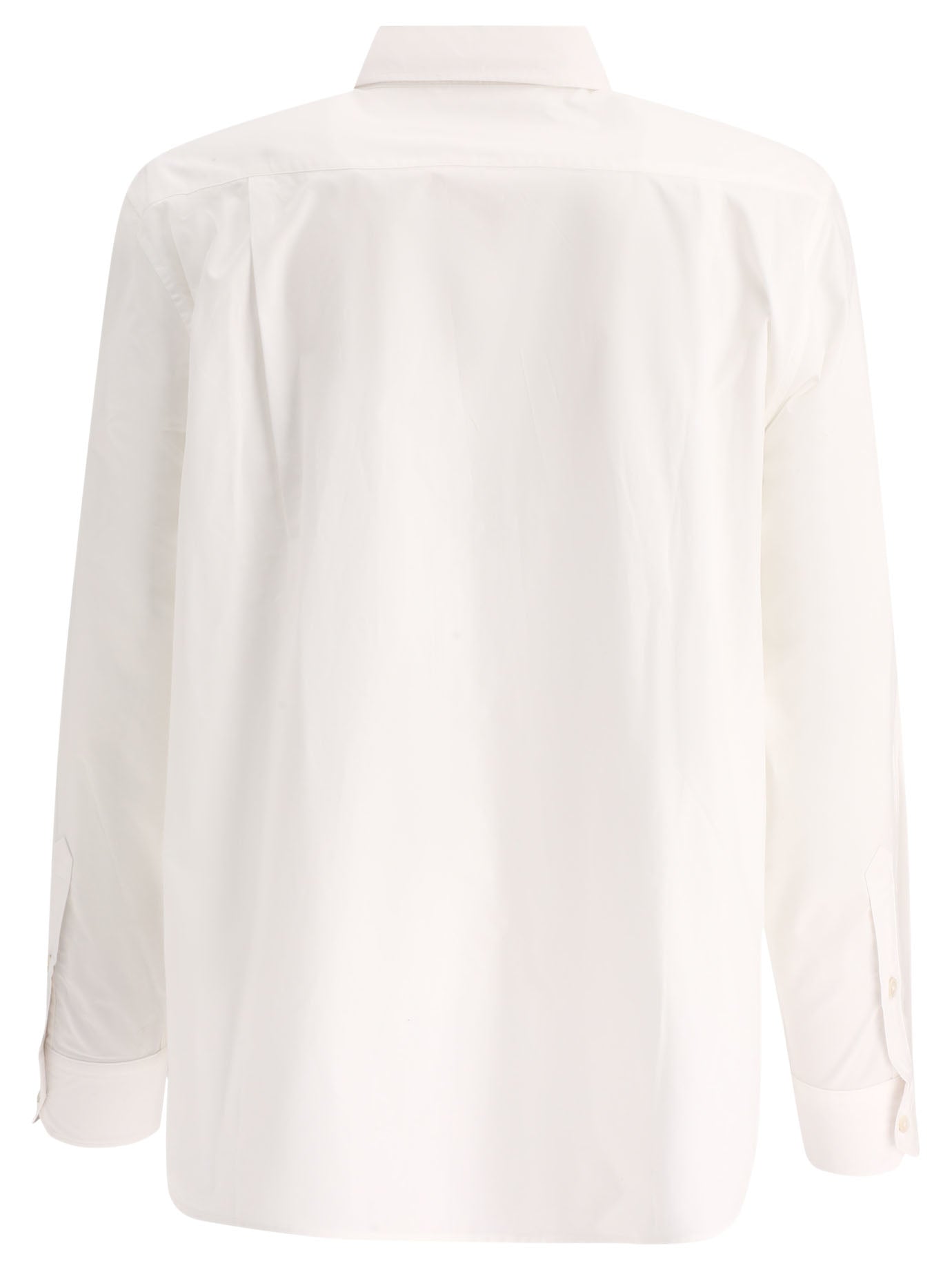 Bode Monogrammed Poplin Shirt