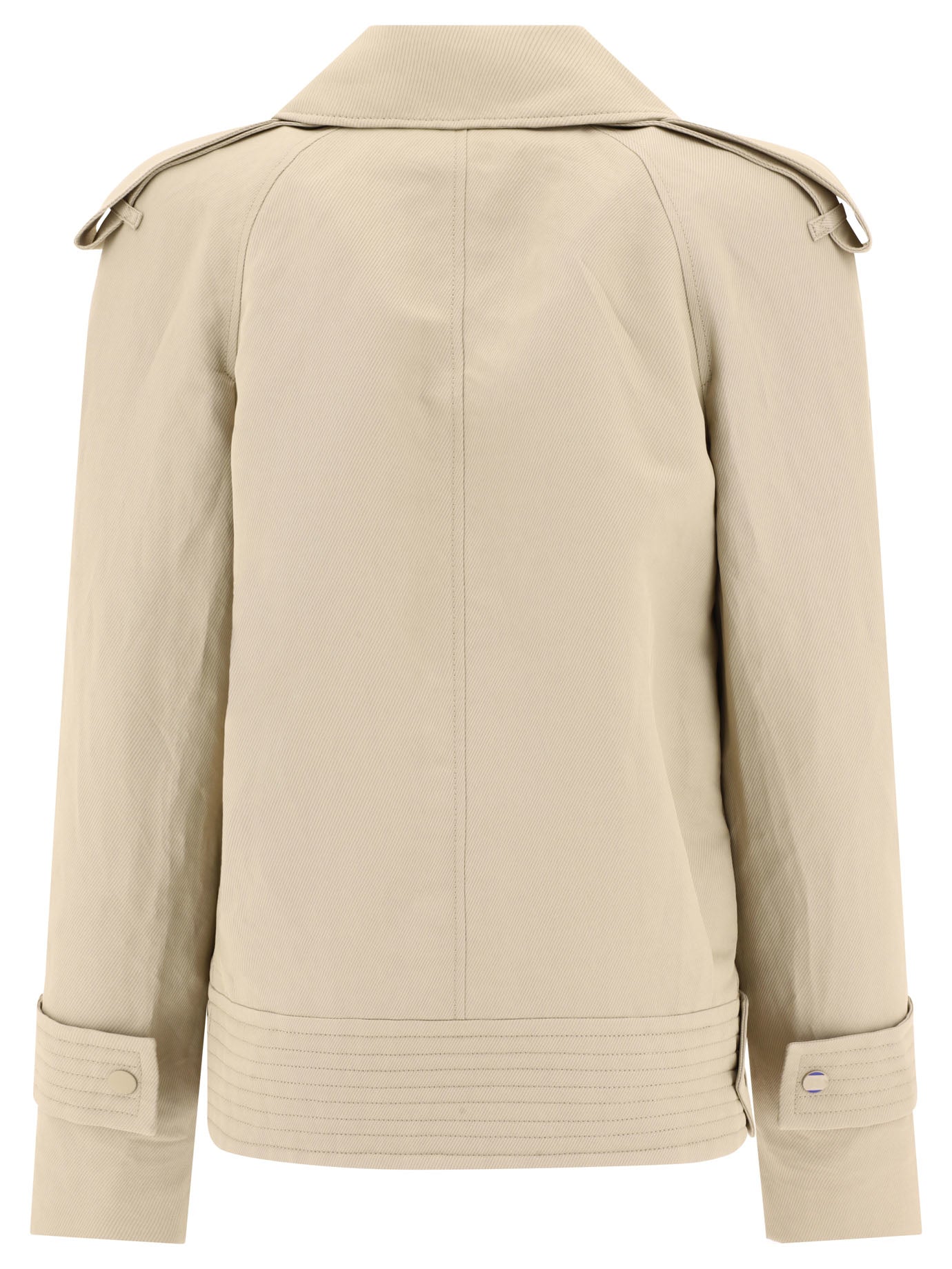 Burberry Short Canvas Trench Coat