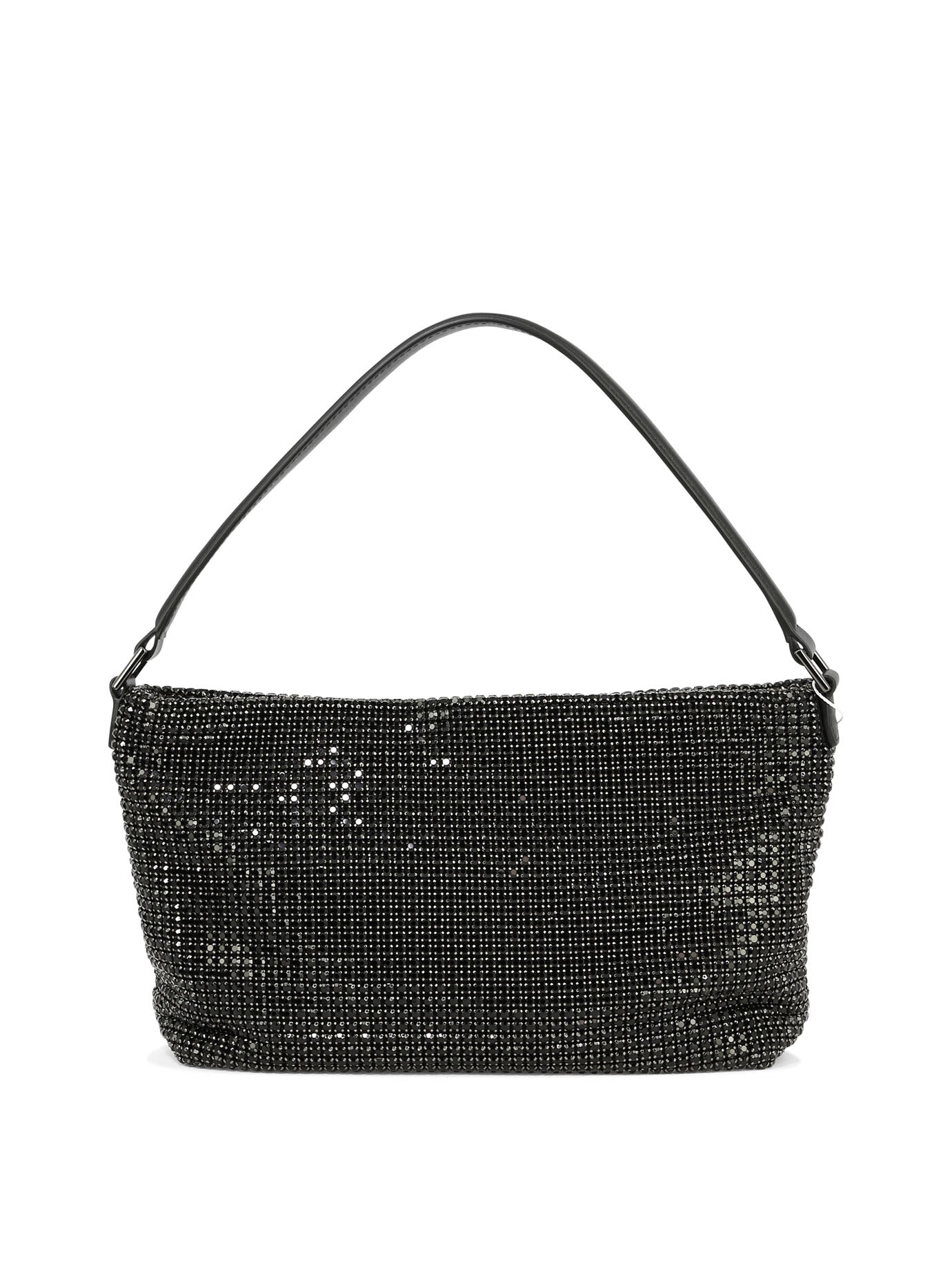 Self-portrait Diamantè Medium Hobo Shoulder Bag