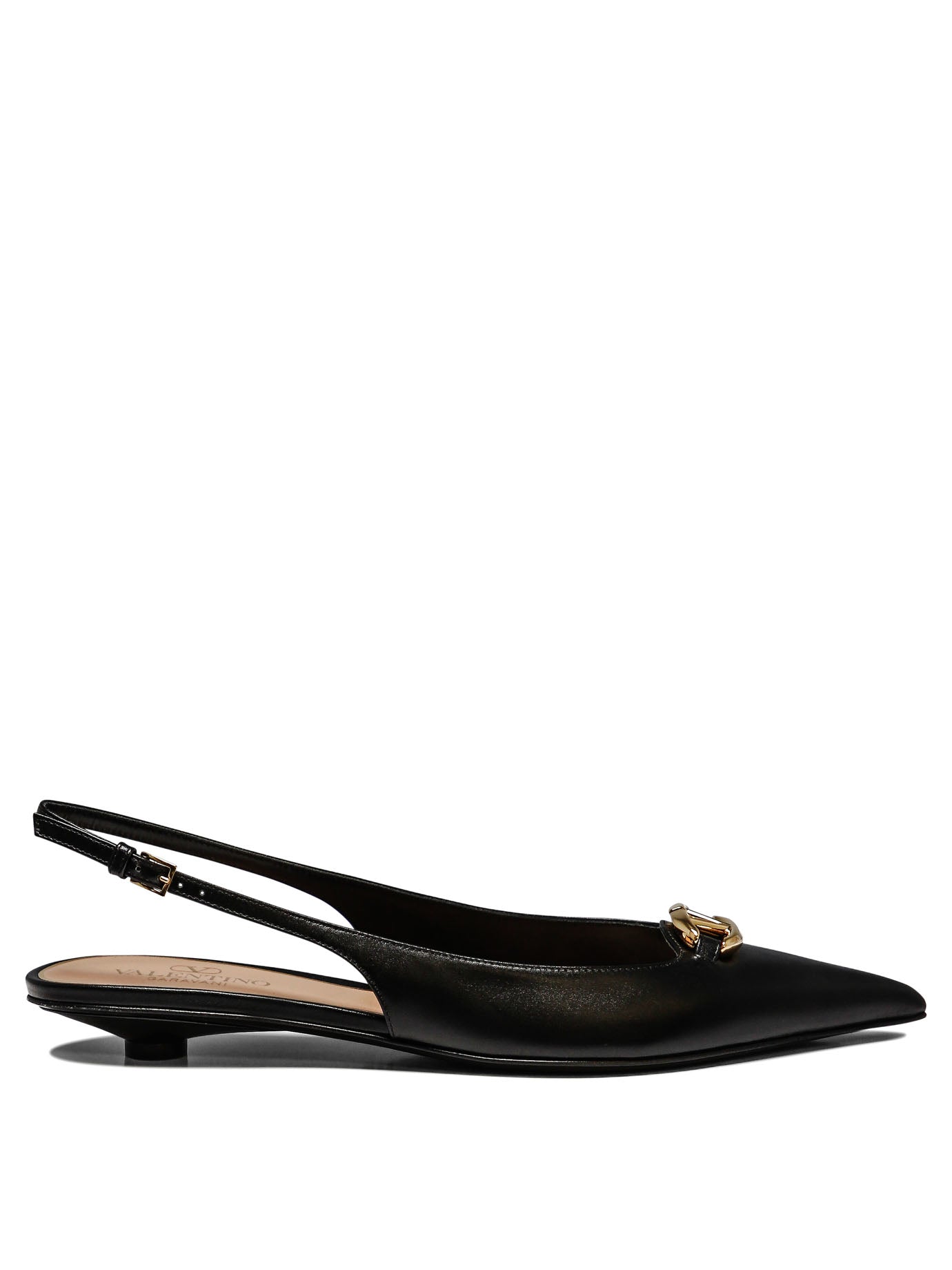 Valentino Garavani Vlogo The Bold Edition Slingback Ballet Flats