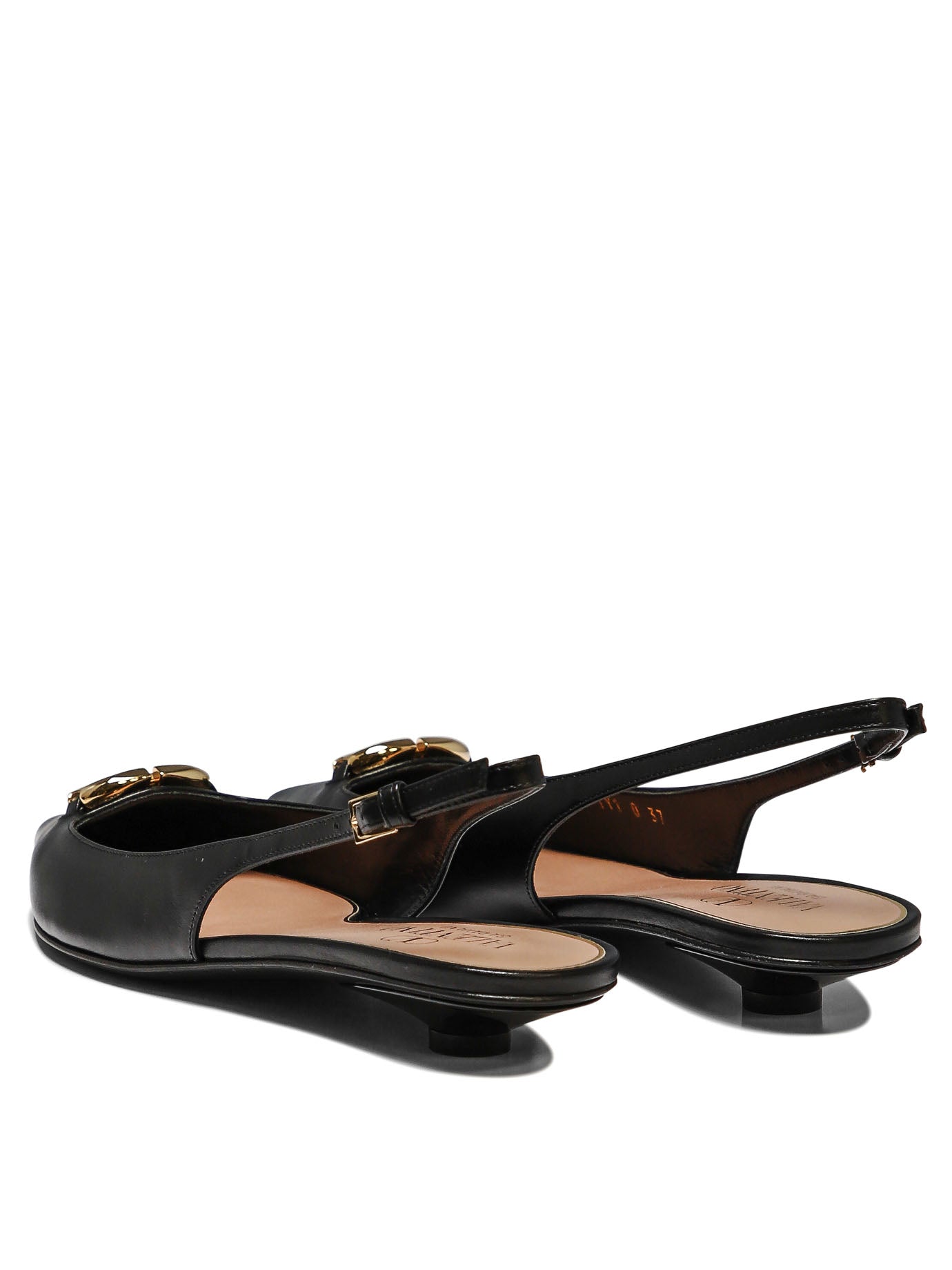 Valentino Garavani Vlogo The Bold Edition Slingback Ballet Flats