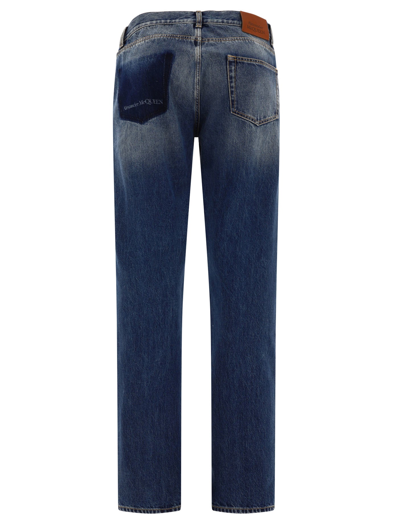 Alexander McQueen Jeans With Logo Detail