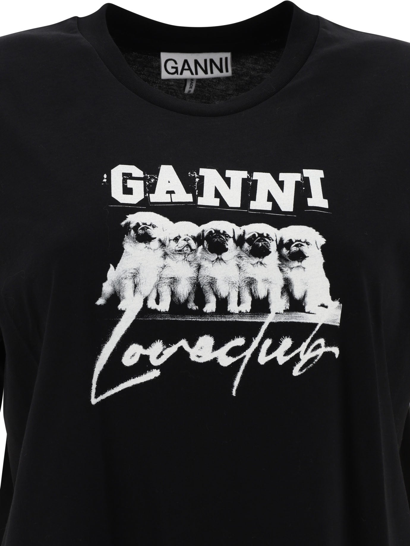 Ganni Puppy Love T-Shirt