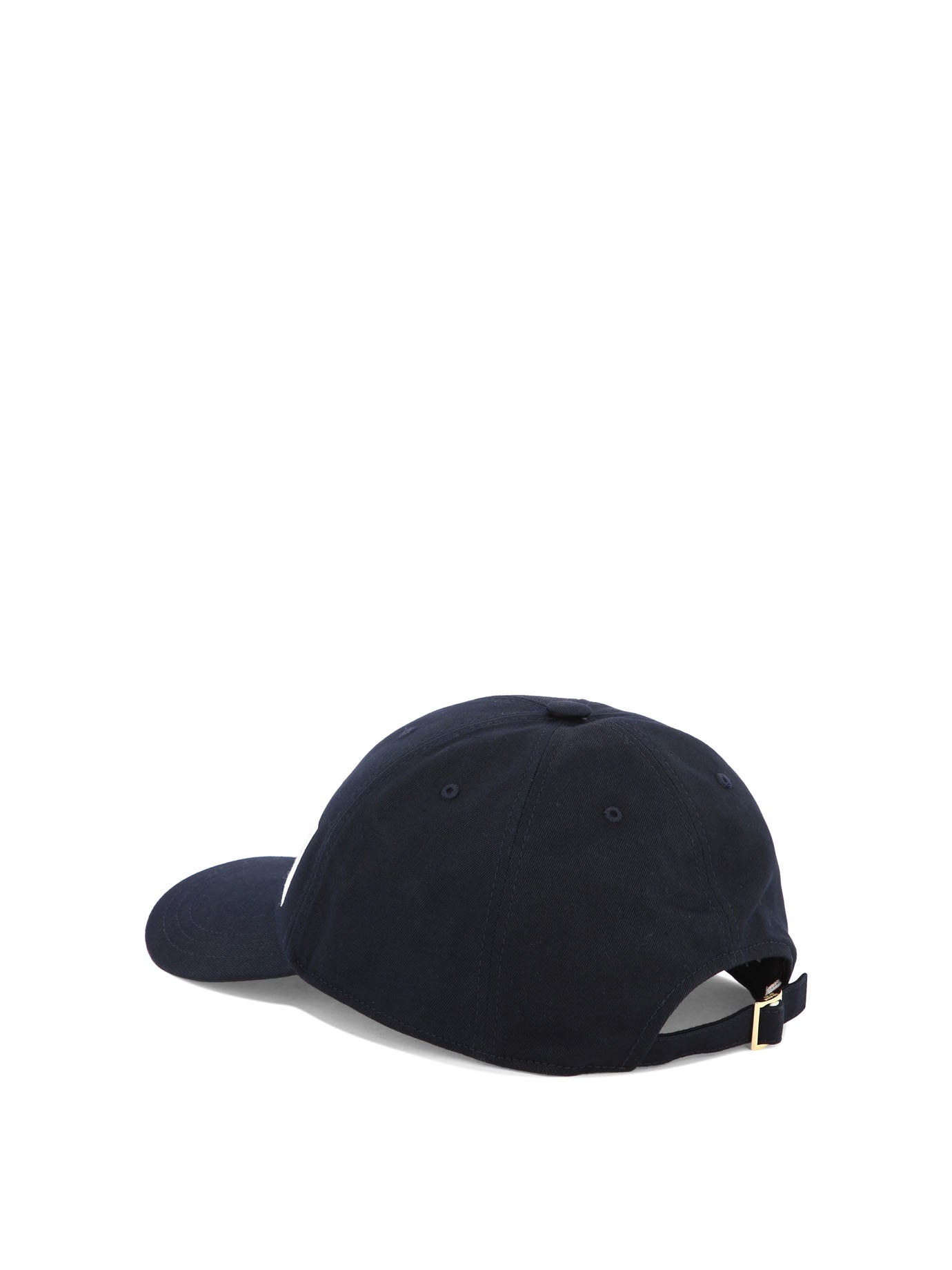 Thom Browne Baseball Cap With Logo Patch