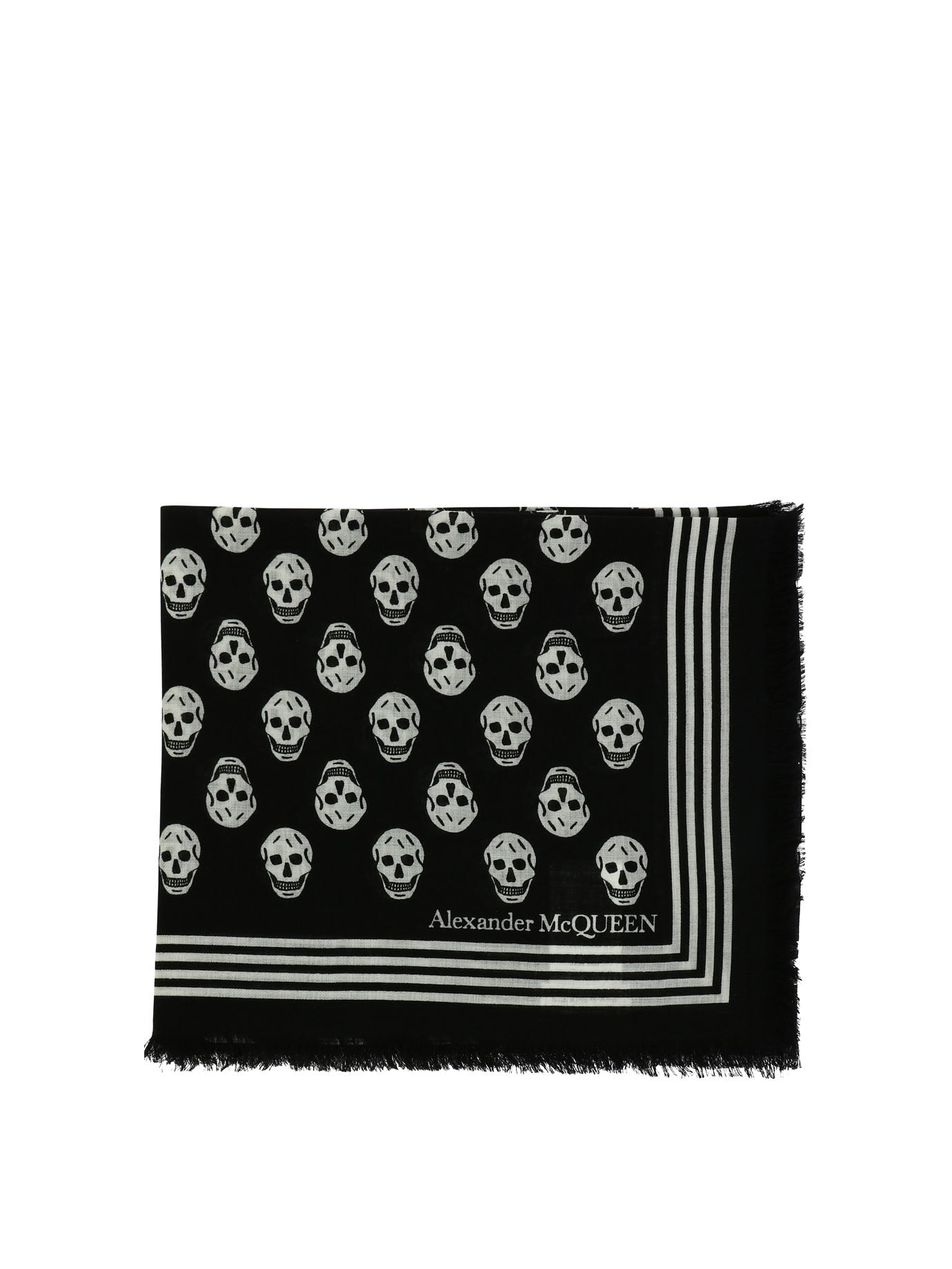 Alexander McQueen Skull Biker Scarf