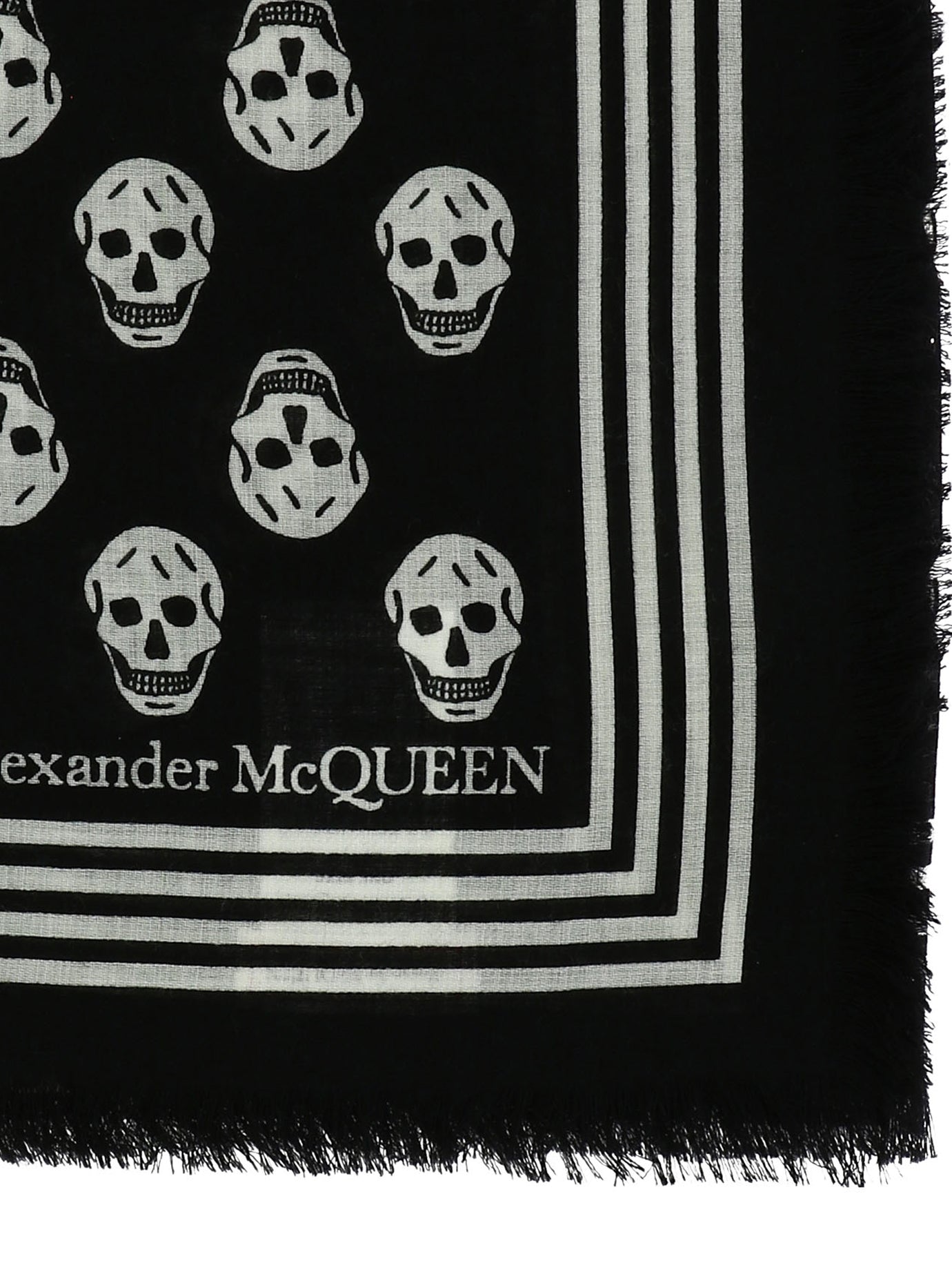 Alexander McQueen Skull Biker Scarf